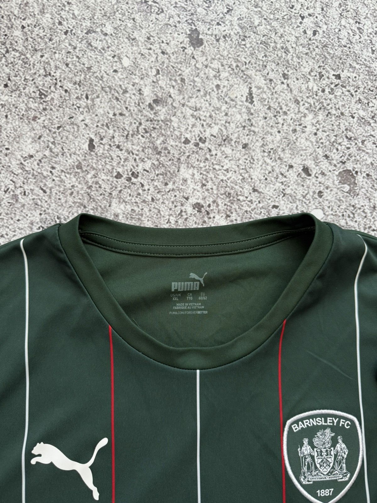 Puma × Vintage Puma FC Barnsley 2021 2022 Away Football Soccer Jersey Size US XXL / EU 58 / 5 - 9 Thumbnail