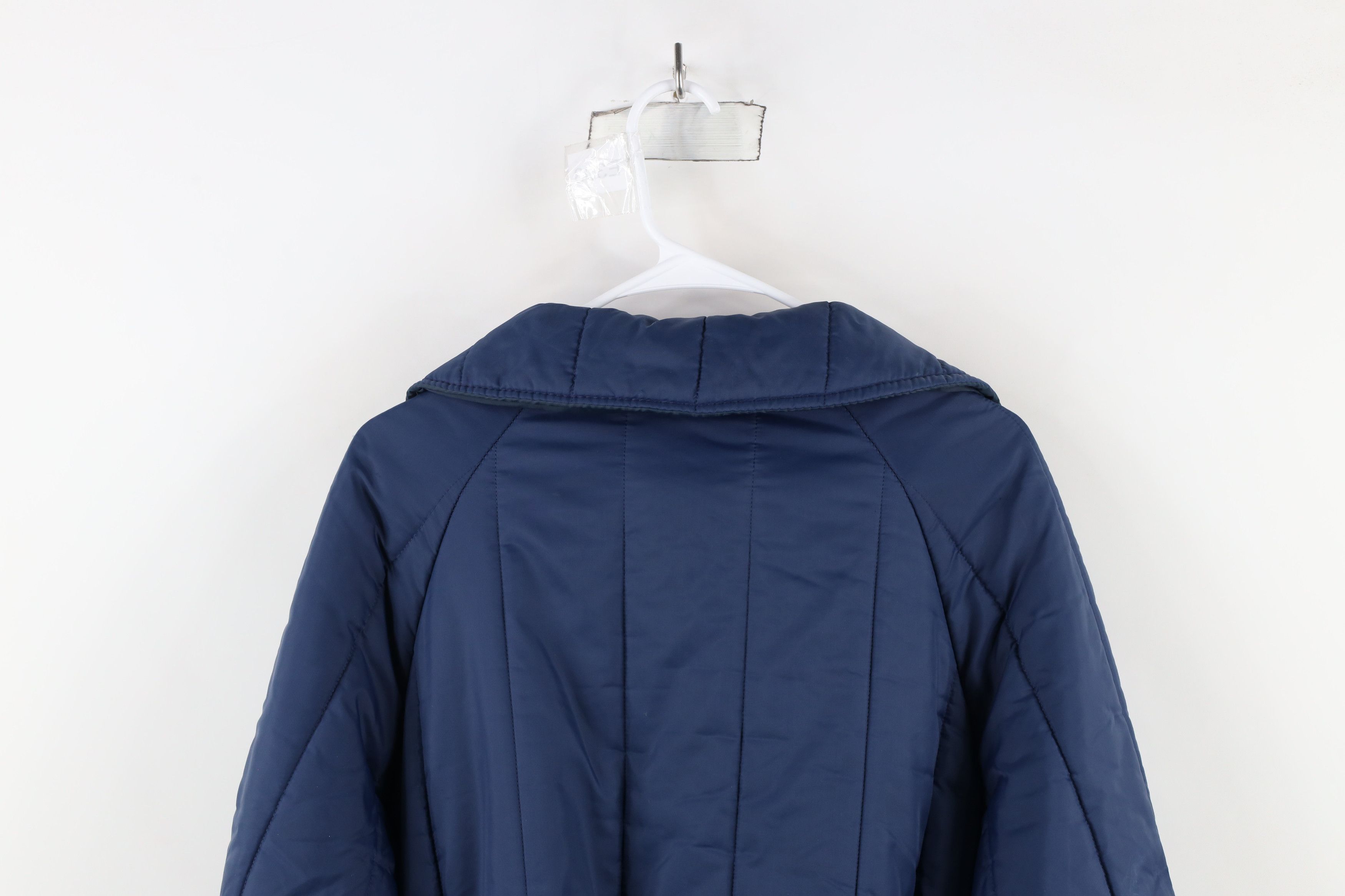 Vintage Vintage 70s Streetwear Cuffed Quilted Puffer Trench Coat USA Size XL / US 12-14 / IT 48-50 - 14 Thumbnail