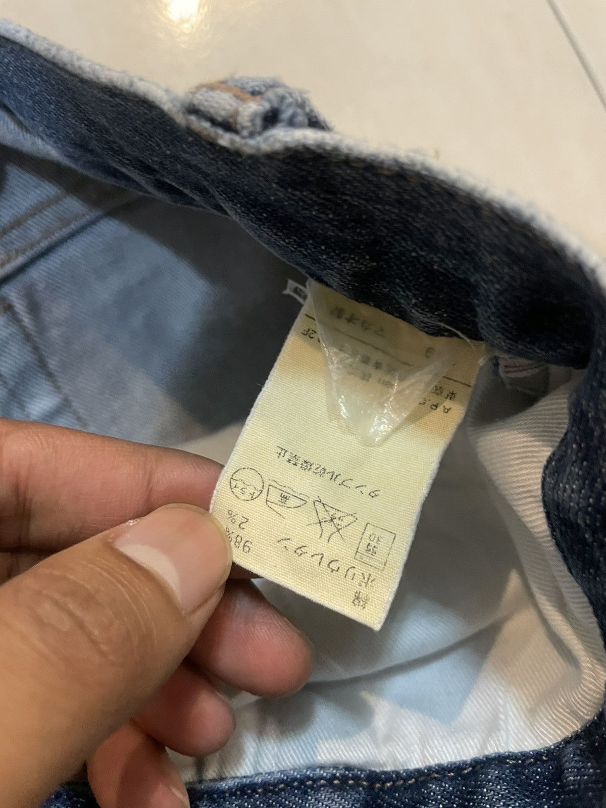 A.P.C. A.P.C STRAIGHT CUTS JEANS DENIM BUTTON FLY 4 BUTTON Size US 30 / EU 46 - 6 Thumbnail