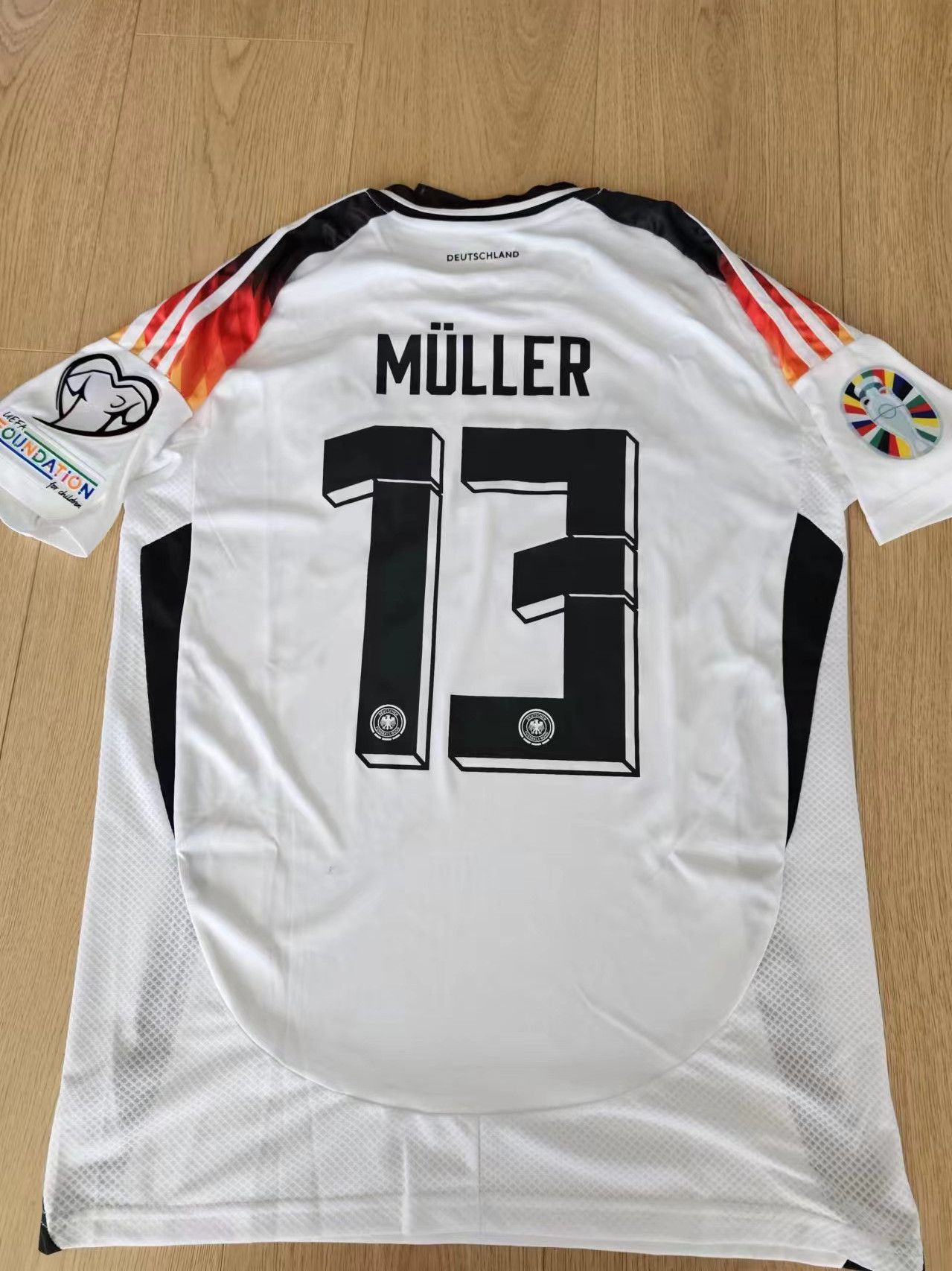 Other 2024 Germany Jersey #13 Thomas Müller Jersey Size US L / EU 52-54 / 3 - 1 Thumbnail