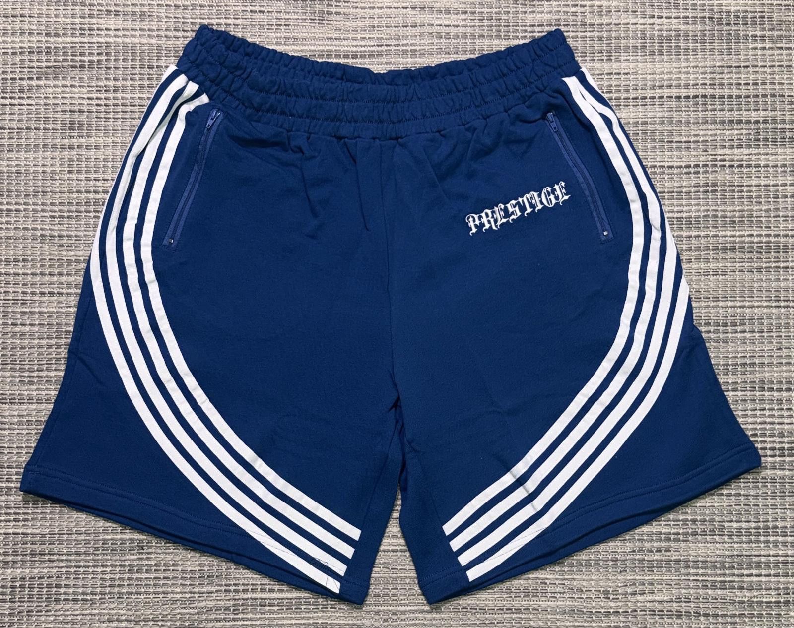 Other Prestige Blue Striped Shorts Size US 36 / EU 52 - 1 Thumbnail