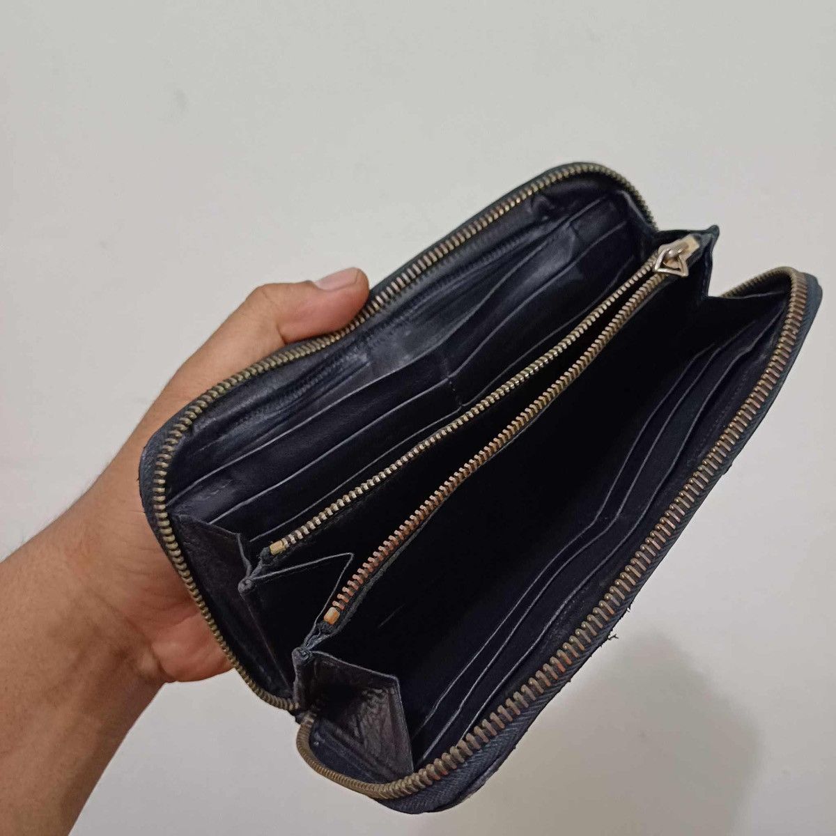Bottega Veneta Bottega Veneta Intrecciato Black Bifold Long Wallet Size ONE SIZE - 7 Thumbnail