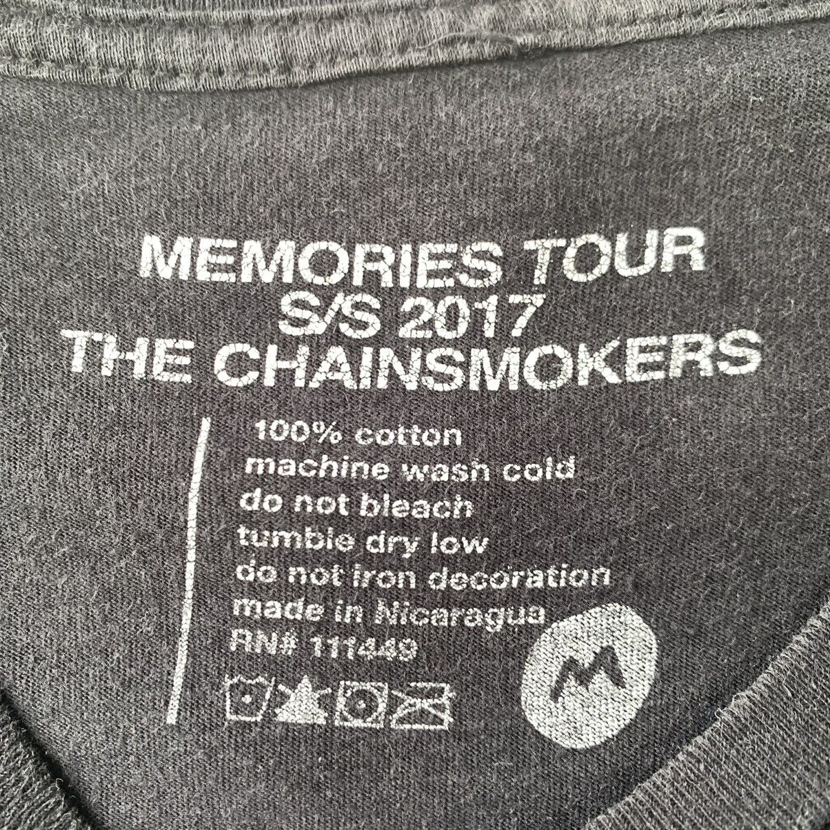 Band Tees Thrashed faded the chainsmokers tour tee Size US M / EU 48-50 / 2 - 3 Thumbnail