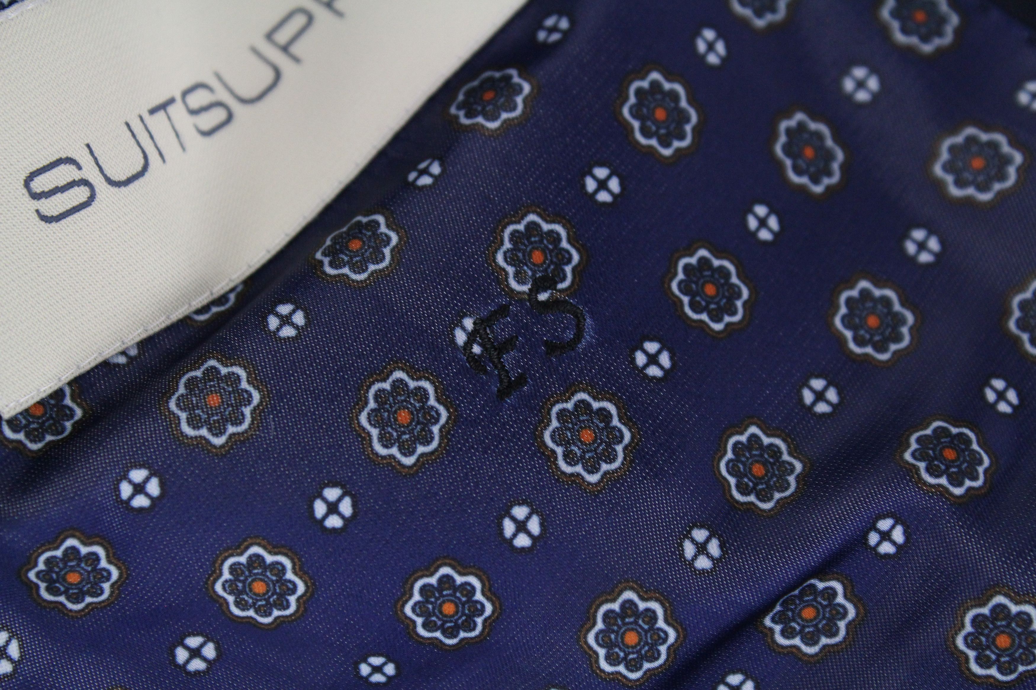 Suitsupply LA SPALLA UK34R Blue Wool 2 Piece Suit 67480 Size 34R - 14 Thumbnail