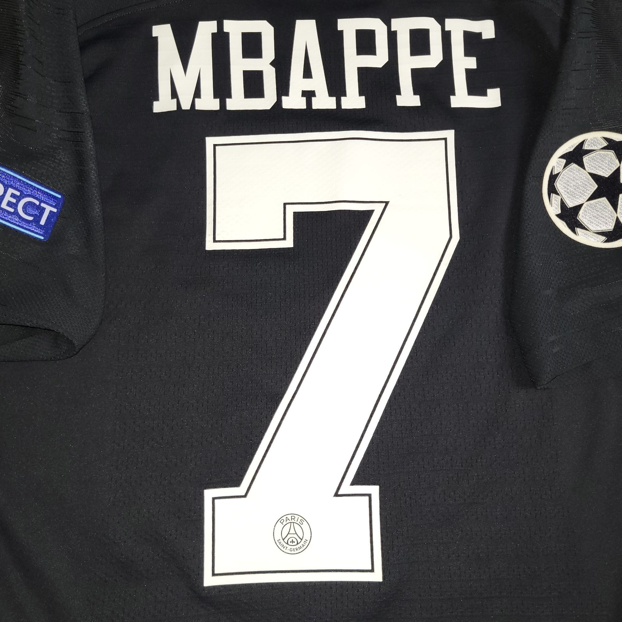 Jordan Brand Mbappe Psg 2018 2019 JORDAN Soccer Jersey L Size US L / EU 52-54 / 3 - 4 Thumbnail