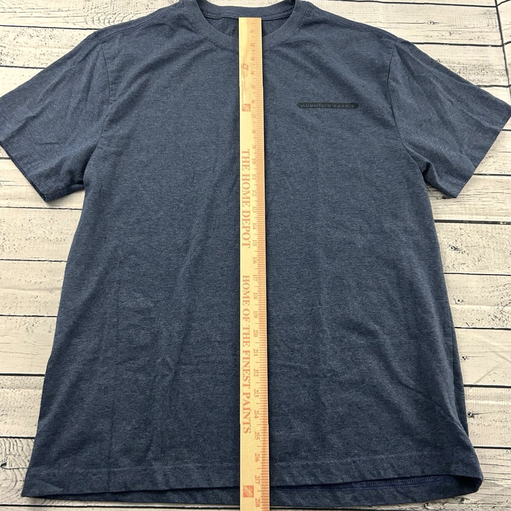 Mountain Khakis Mountain Khakis Short Sleeve Shirt Mens Large Blue Size US L / EU 52-54 / 3 - 4 Thumbnail