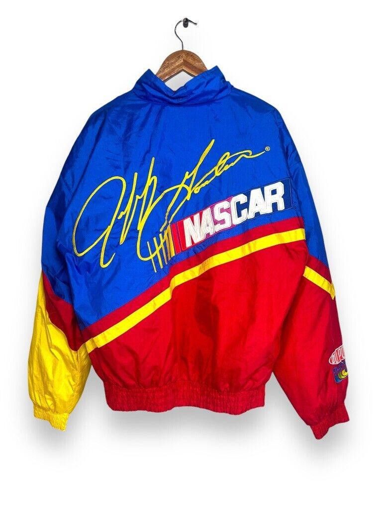 Chase Authentics Vintage 90s Jeff Gordon #24 NASCAR Dupoint Racing Nylon Size US L / EU 52-54 / 3 - 2 Thumbnail