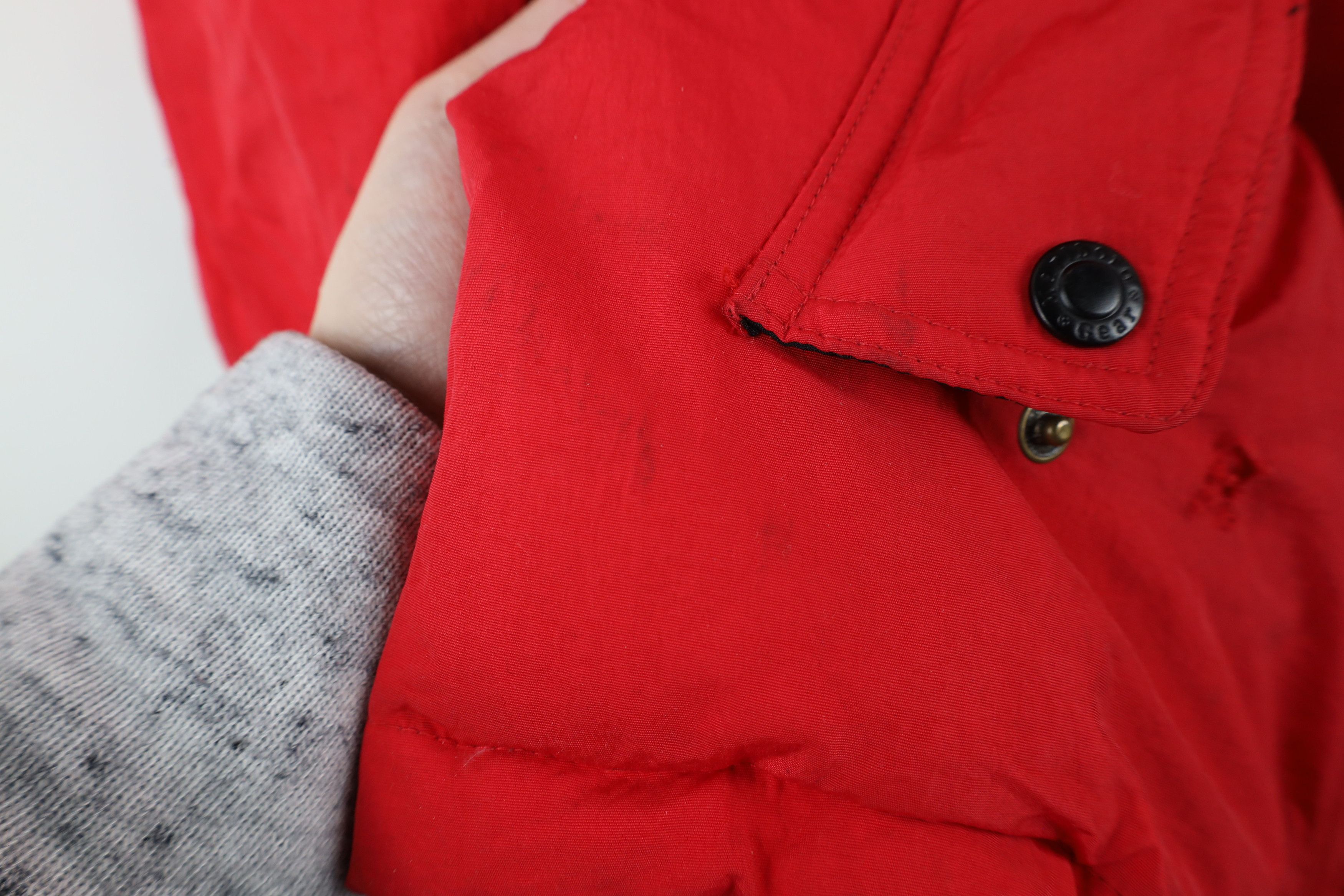 Marlboro × Vintage Vintage 90s Marlboro Duck Down Fill Hooded Puffer Jacket Red Size US XL / EU 56 / 4 - 8 Thumbnail