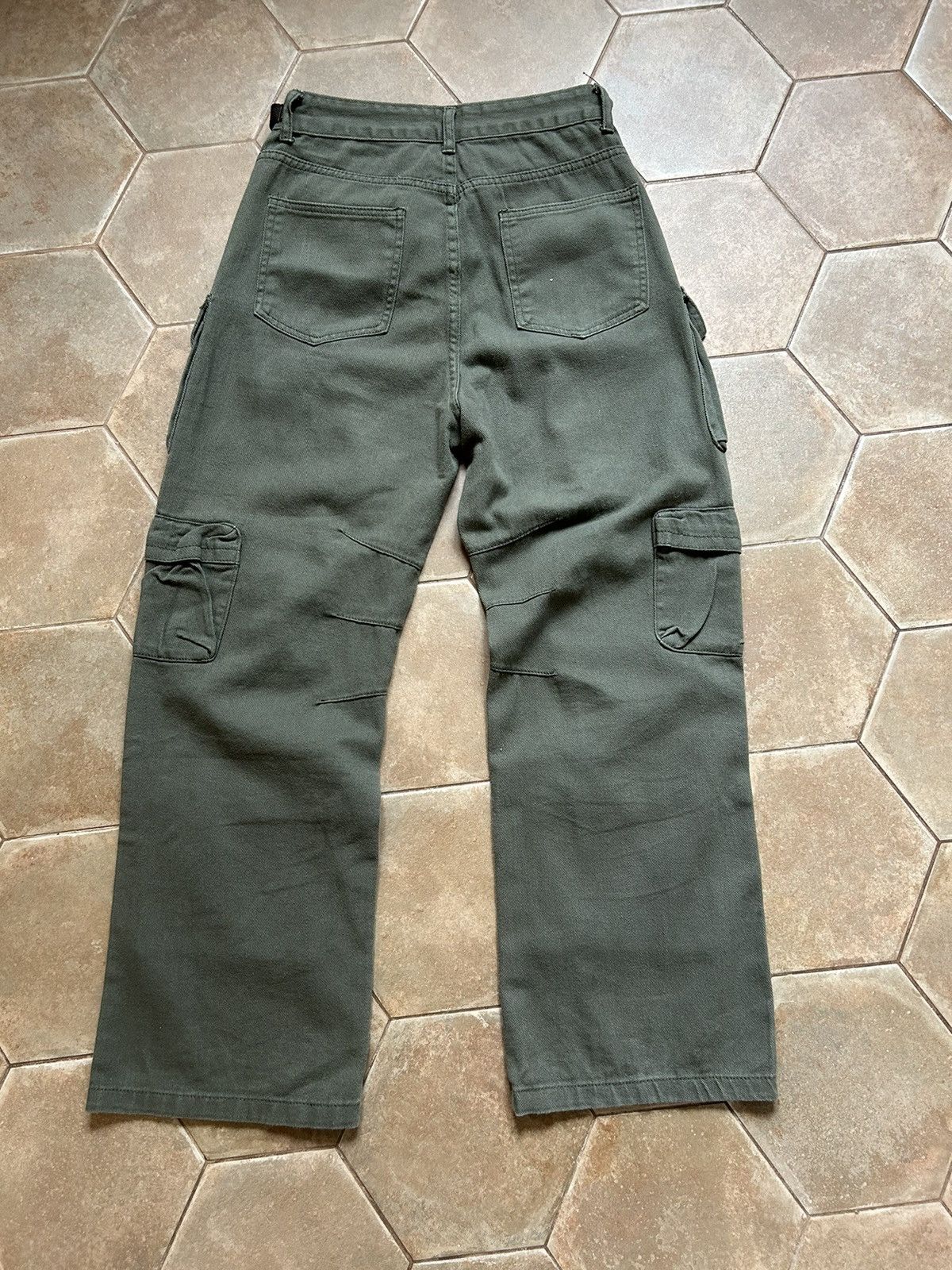 If Six Was Nine AVANT-GARDE RARE CARGO PANTS DRILL Y2K Size 28" / US 6 / IT 42 - 5 Thumbnail