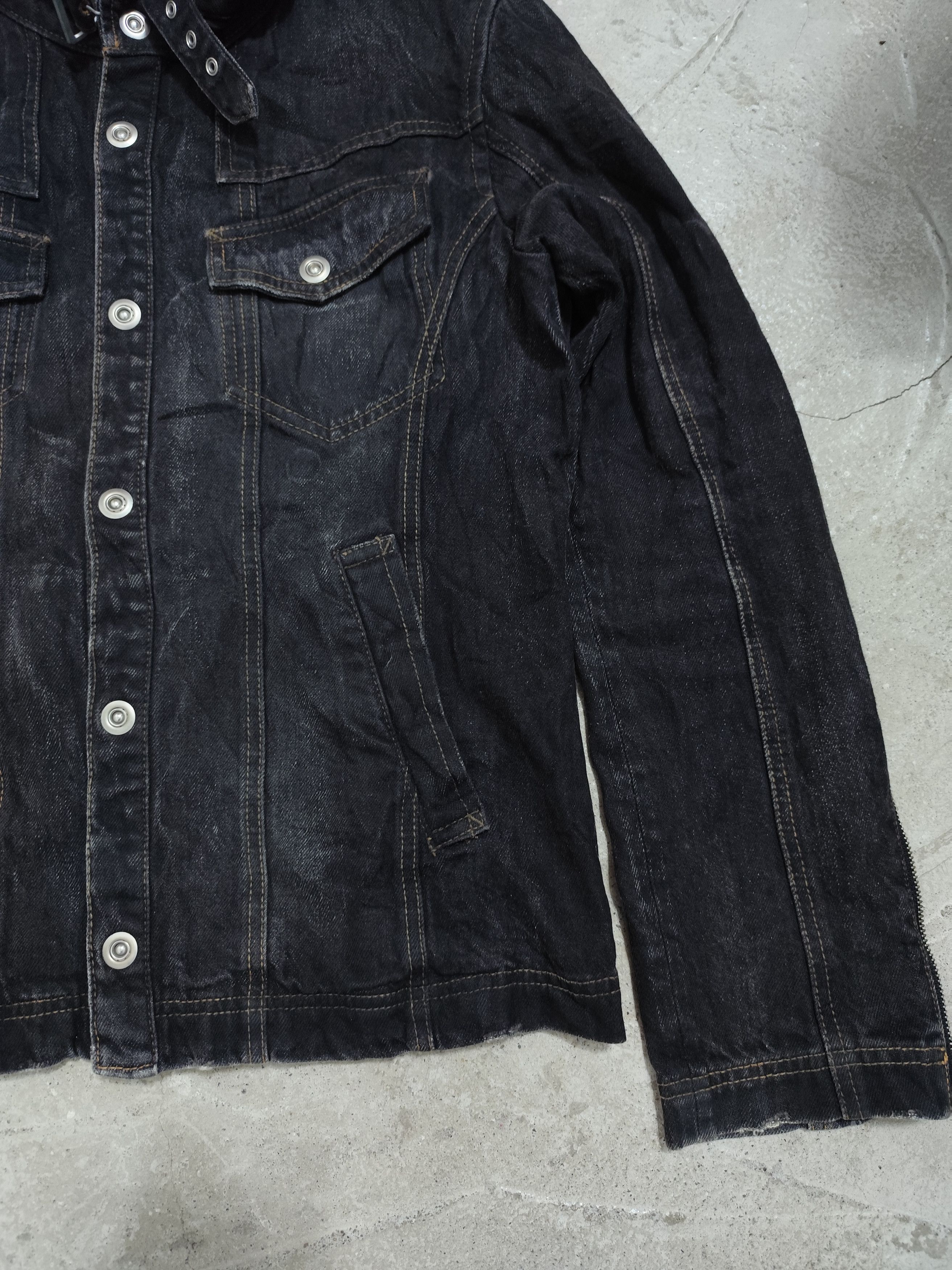 14th Addiction If six was nine style gothic punk ASM denim jacket Size US M / EU 48-50 / 2 - 3 Thumbnail
