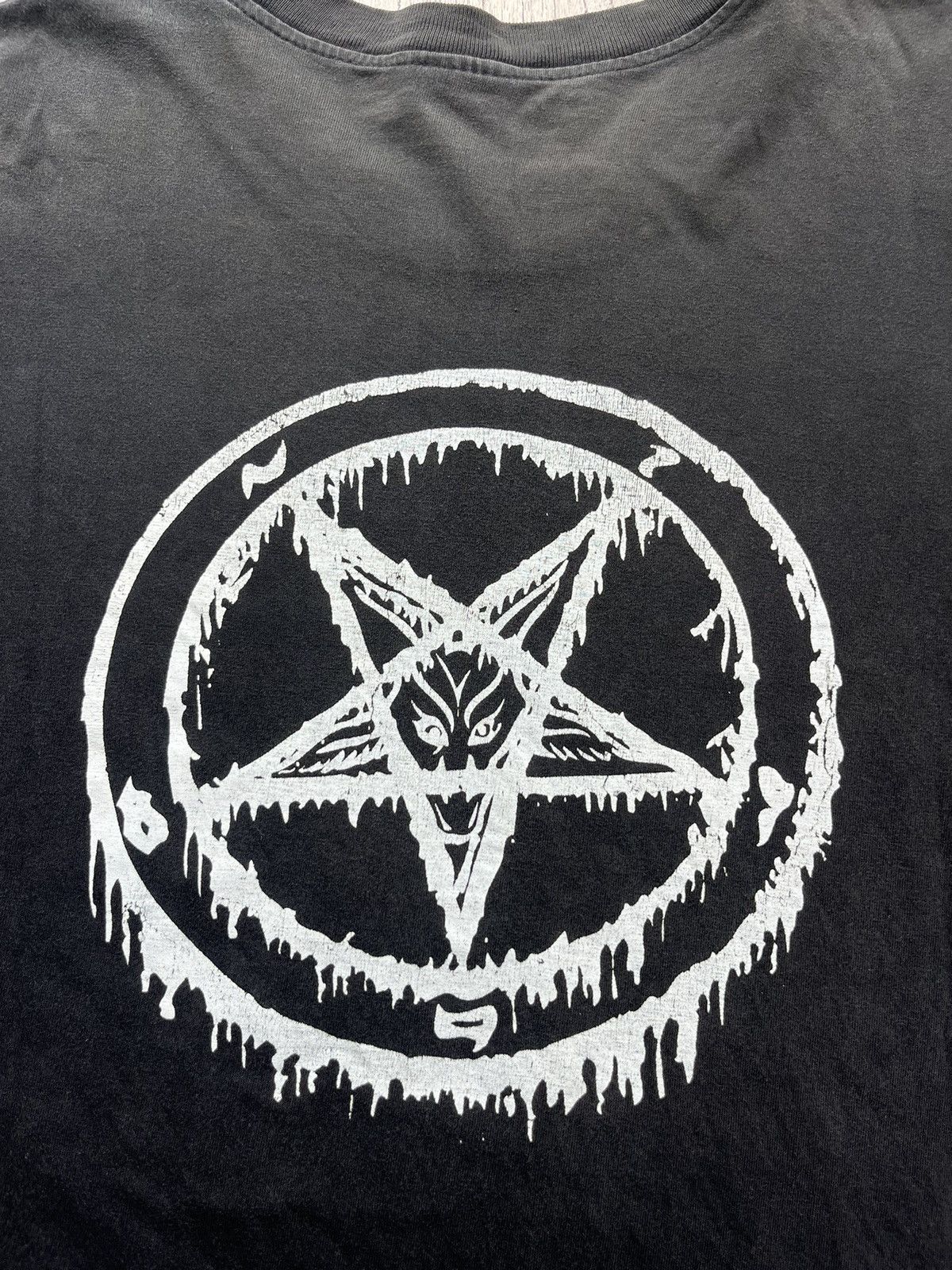 Band Tees × Vintage Vintage MAYHEM Black Metal Band Tshirt ( made in Thailand) Size US XL / EU 56 / 4 - 11 Thumbnail