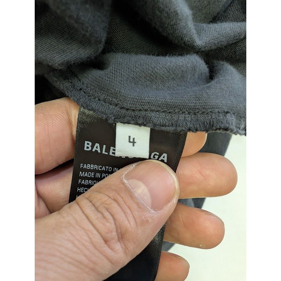 Balenciaga o1rshd1 Unity Sports Icon Layered Hoodie in Black Size US XL / EU 56 / 4 - 15 Thumbnail