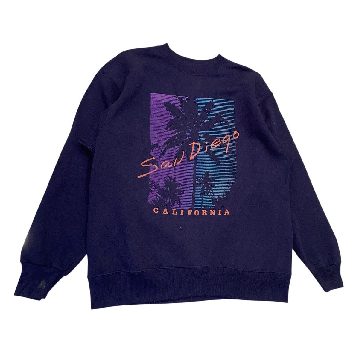 Vintage Vintage 90s San Diego California Sweatshirt Size US L / EU 52-54 / 3 - 3 Thumbnail