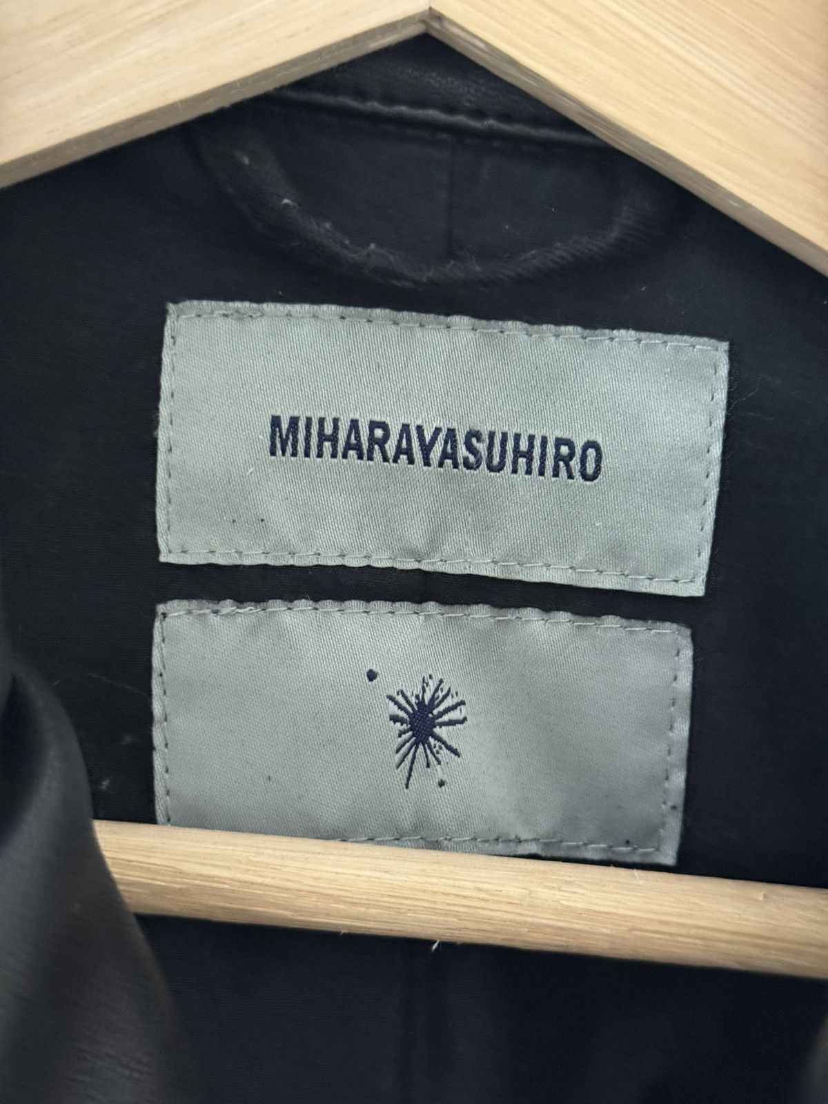 Maison MIHARA YASUHIRO Women Leather Biker Jacket Size XS / US 0-2 / IT 36-38 - 10 Thumbnail