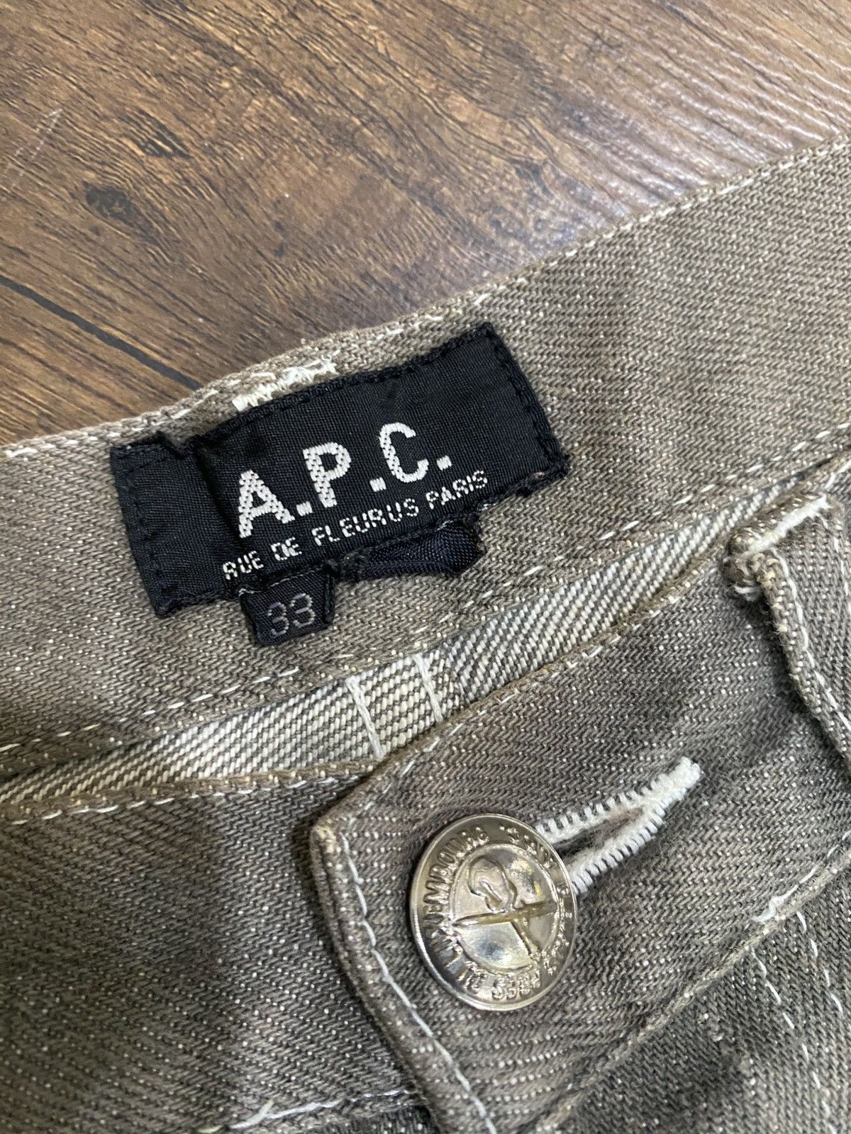 A.P.C. APC Selvedge Jeans 33x42 Size US 33 - 3 Thumbnail