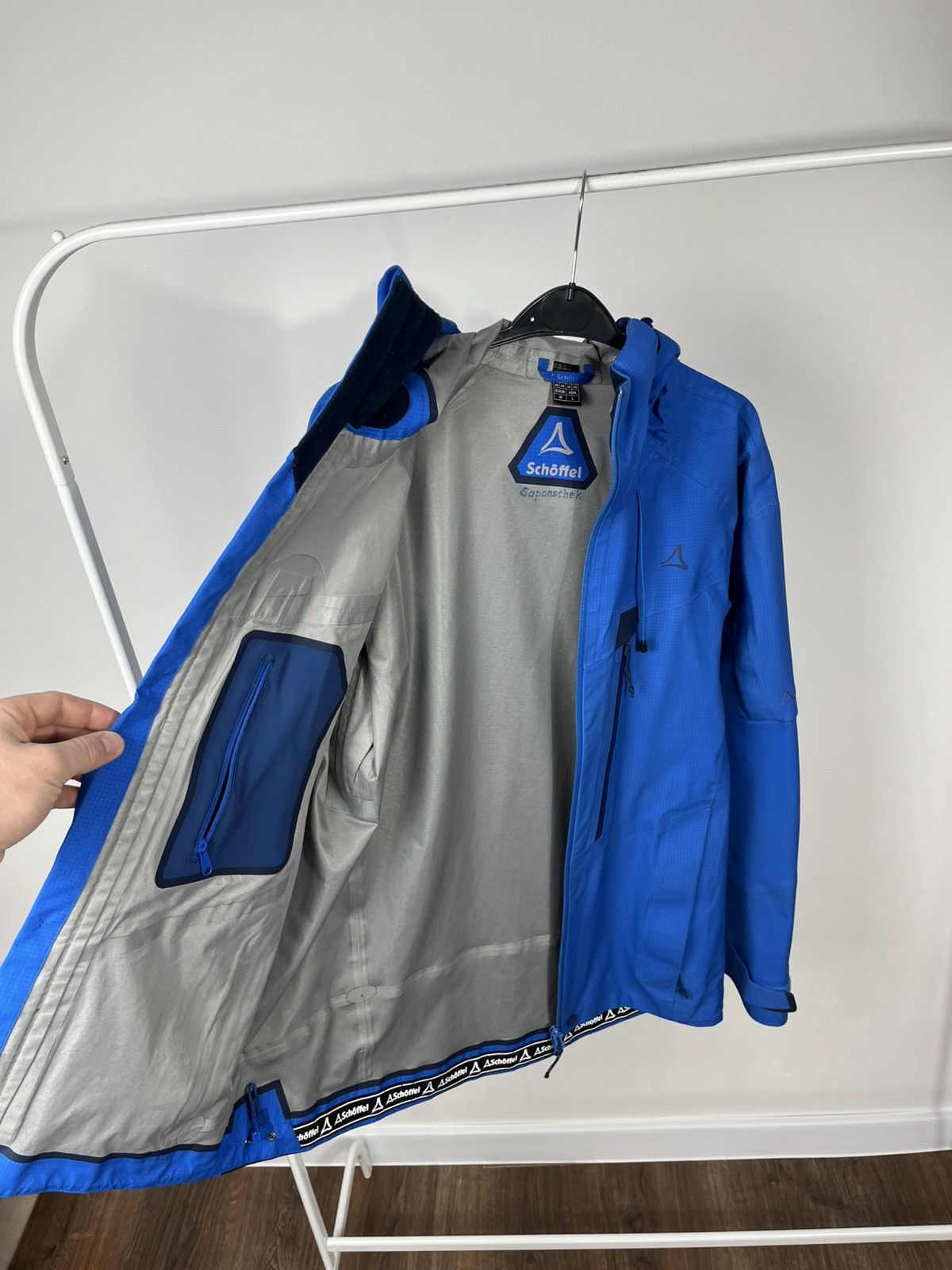 Other Schoffel Gore Tex Hooded Shell Jacket Blue Size M Size US M / EU 48-50 / 2 - 6 Thumbnail