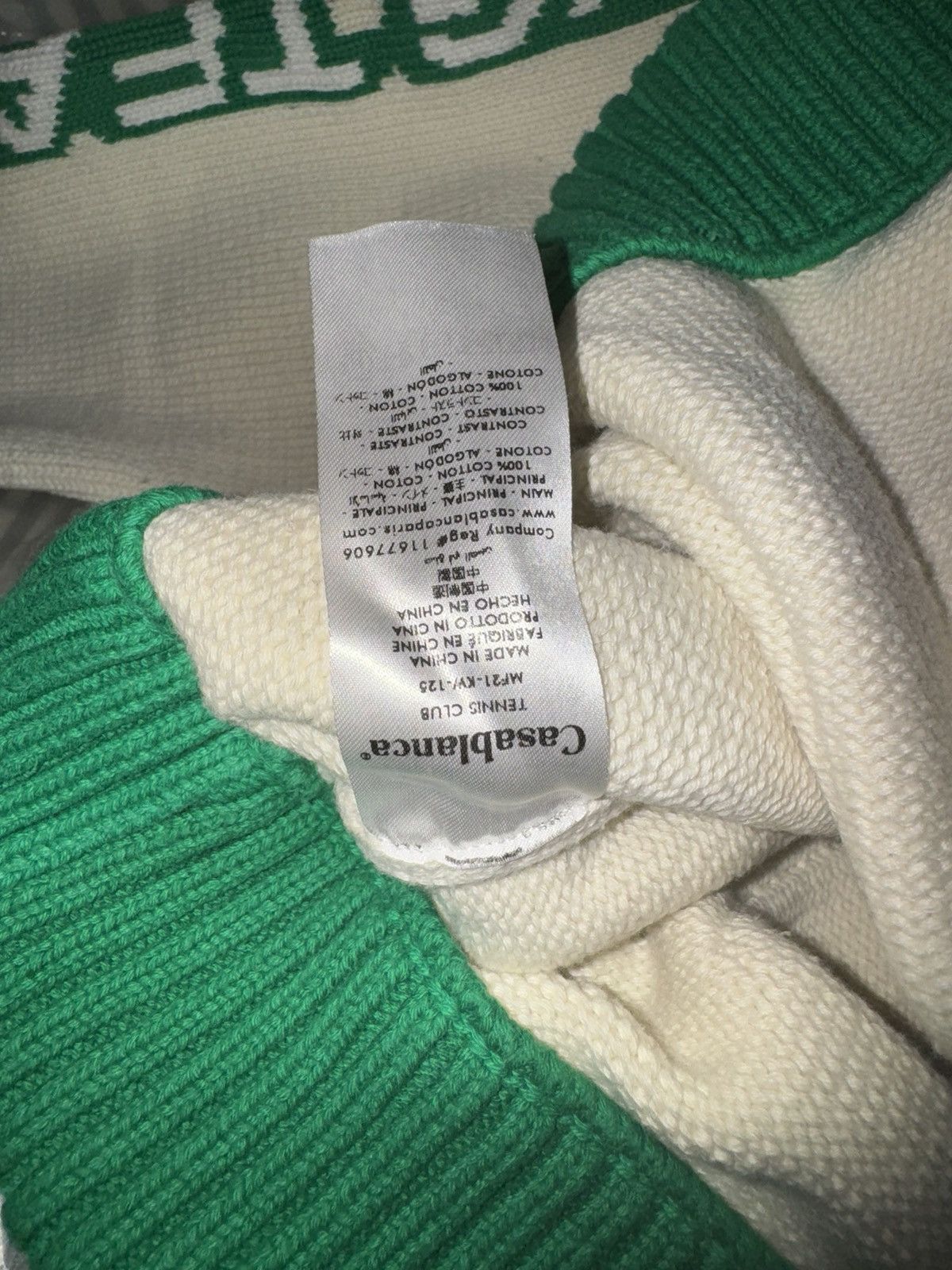 Casablanca Casablanca Racing Team Cardigan Retro Bunny Knit Size US L / EU 52-54 / 3 - 15 Thumbnail
