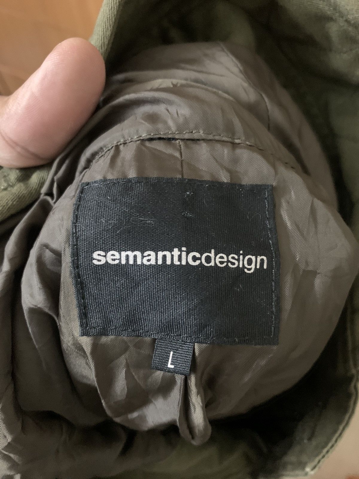Japanese Brand × semanticdesign Semantic design parka Size US L / EU 52-54 / 3 - 3 Thumbnail