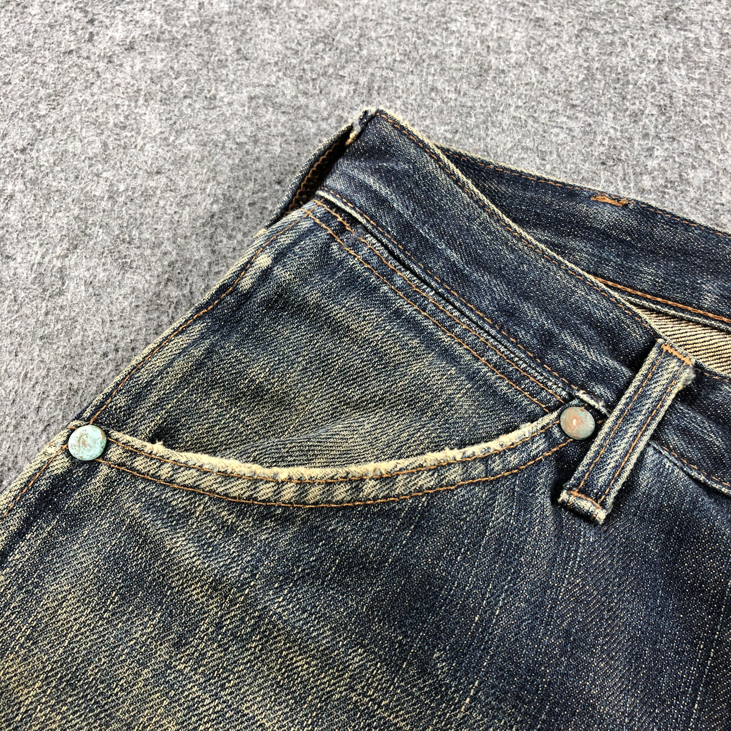 Vintage Vintage Blue Wash Wrangler Jeans-J1747 Size US 30 / EU 46 - 10 Thumbnail