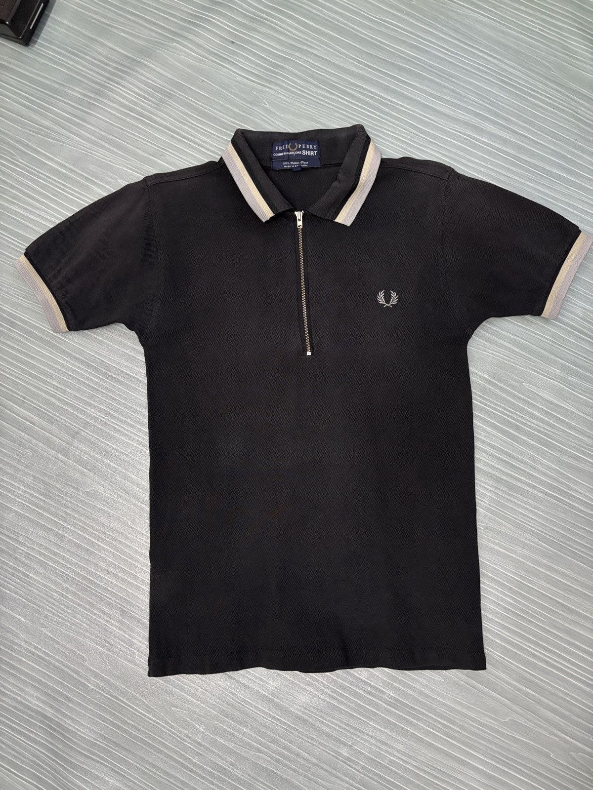 Fred Perry Fred perry x comme des garcons shirt Size L / US 10 / IT 46 - 1 Thumbnail