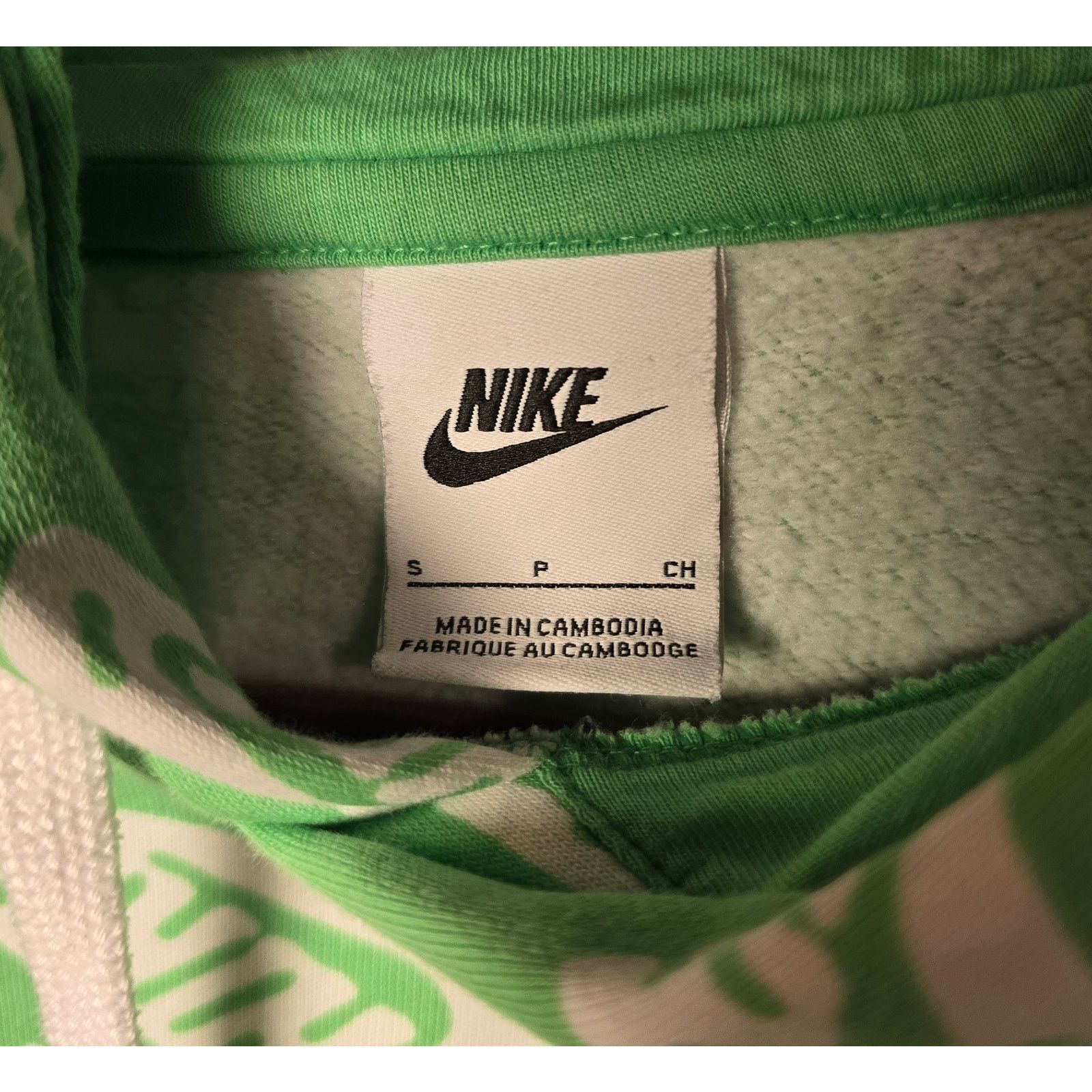 Nike Vintage 2000s Nike Swoosh Logo Hoodie Size US S / EU 44-46 / 1 - 3 Thumbnail