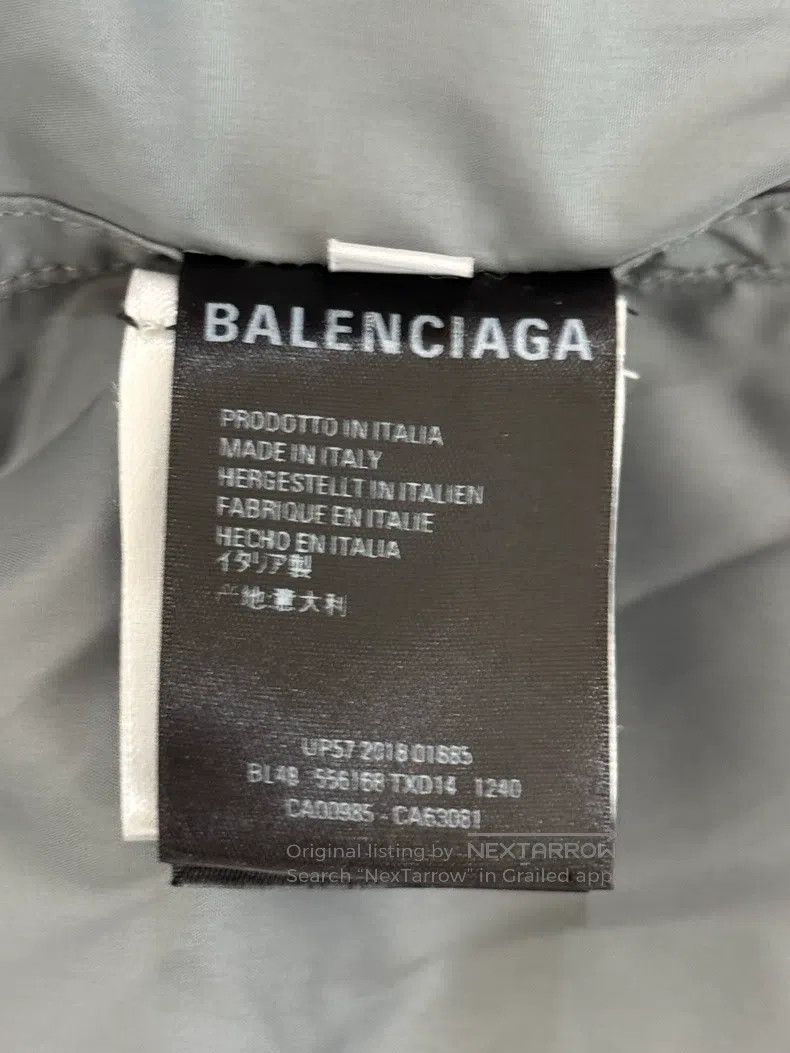 Balenciaga Balenciaga Back Big Logo Jacket Size XS / US 0-2 / IT 36-38 - 4 Thumbnail