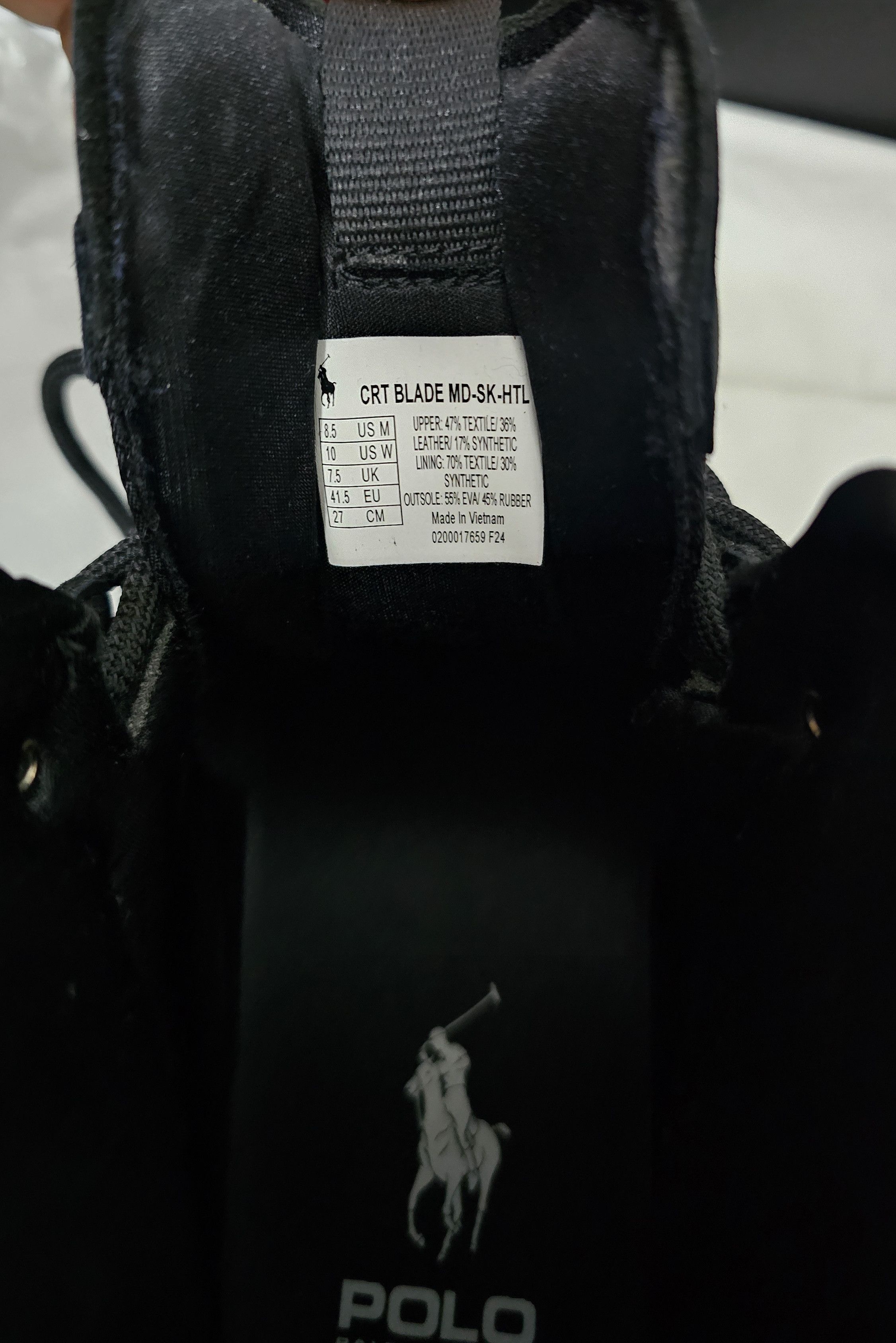 Polo Ralph Lauren Court Blade Mid High-Top Sneaker Size US 8.5 / EU 41-42 - 7 Thumbnail