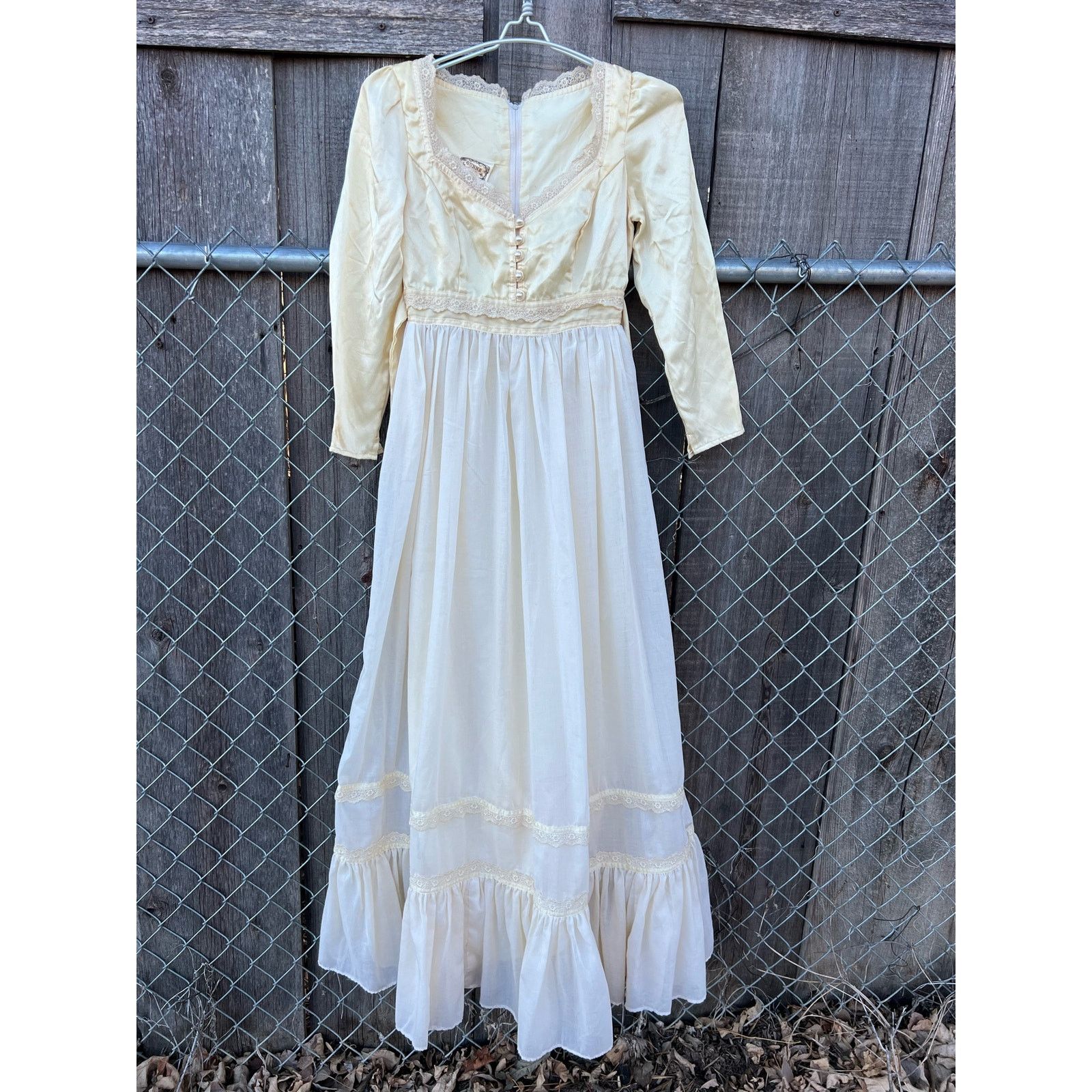 white christmas dresses Vintage 1980s Gunne Sax Wedding Dress Boho Romantic Renaissance Bridal –  Poppy's Vintage Clothing