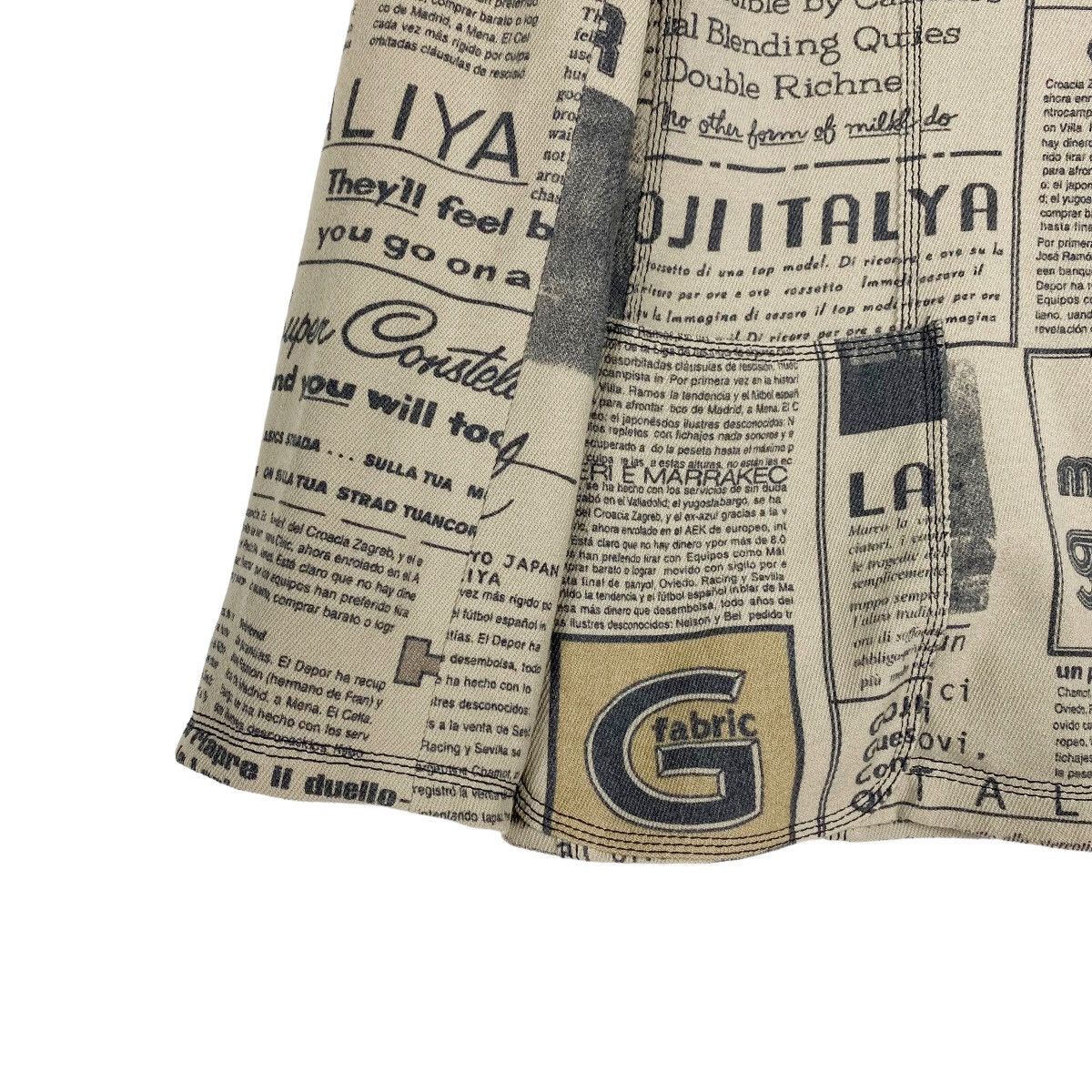 Japanese Brand LA MODA GOJI OVERPRINT BUTTON COAT Size US M / EU 48-50 / 2 - 8 Thumbnail
