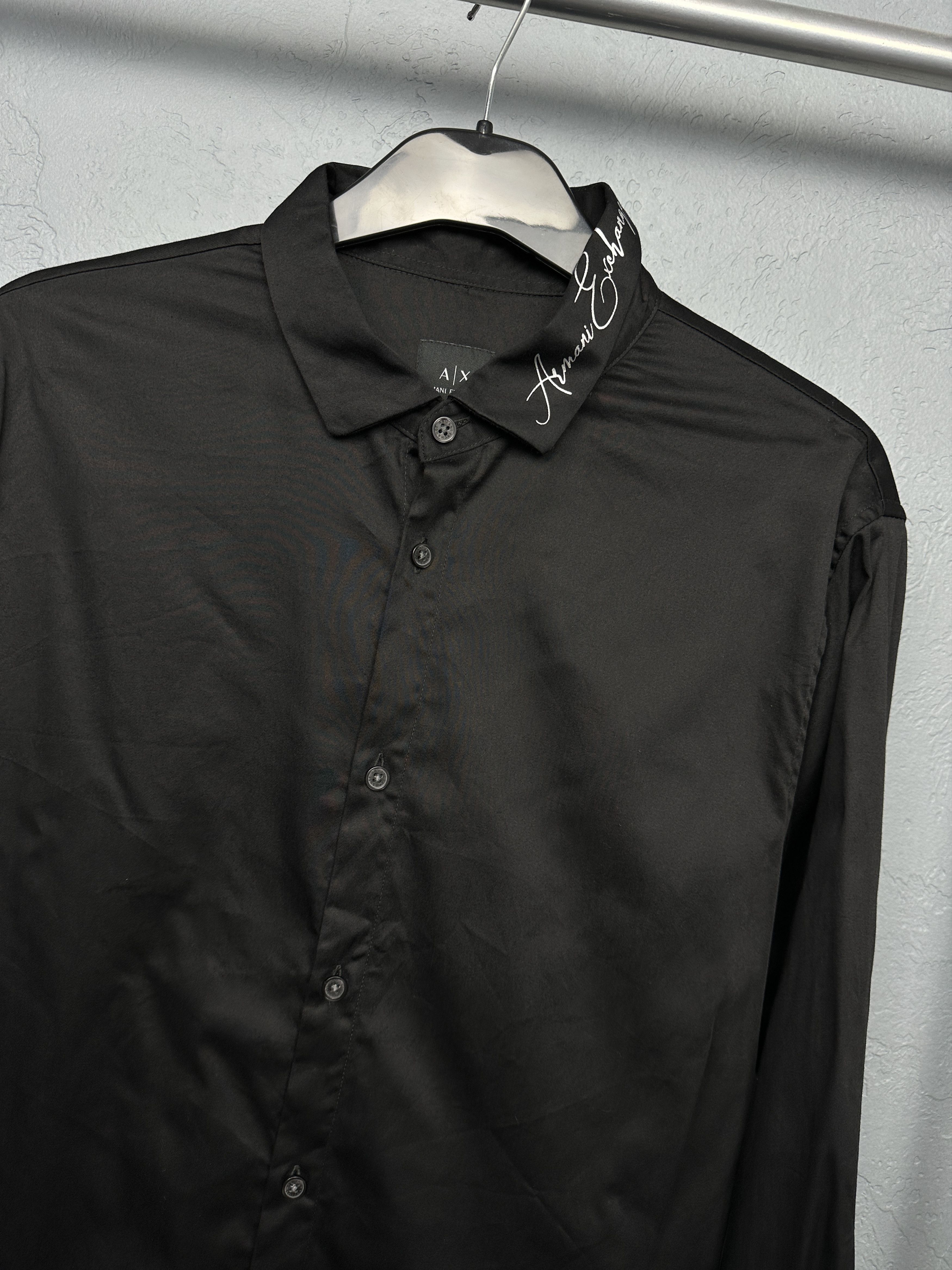 Armani Exchange Armani Exchange Mens Long Sleeve Shirt Size US L / EU 52-54 / 3 - 2 Thumbnail