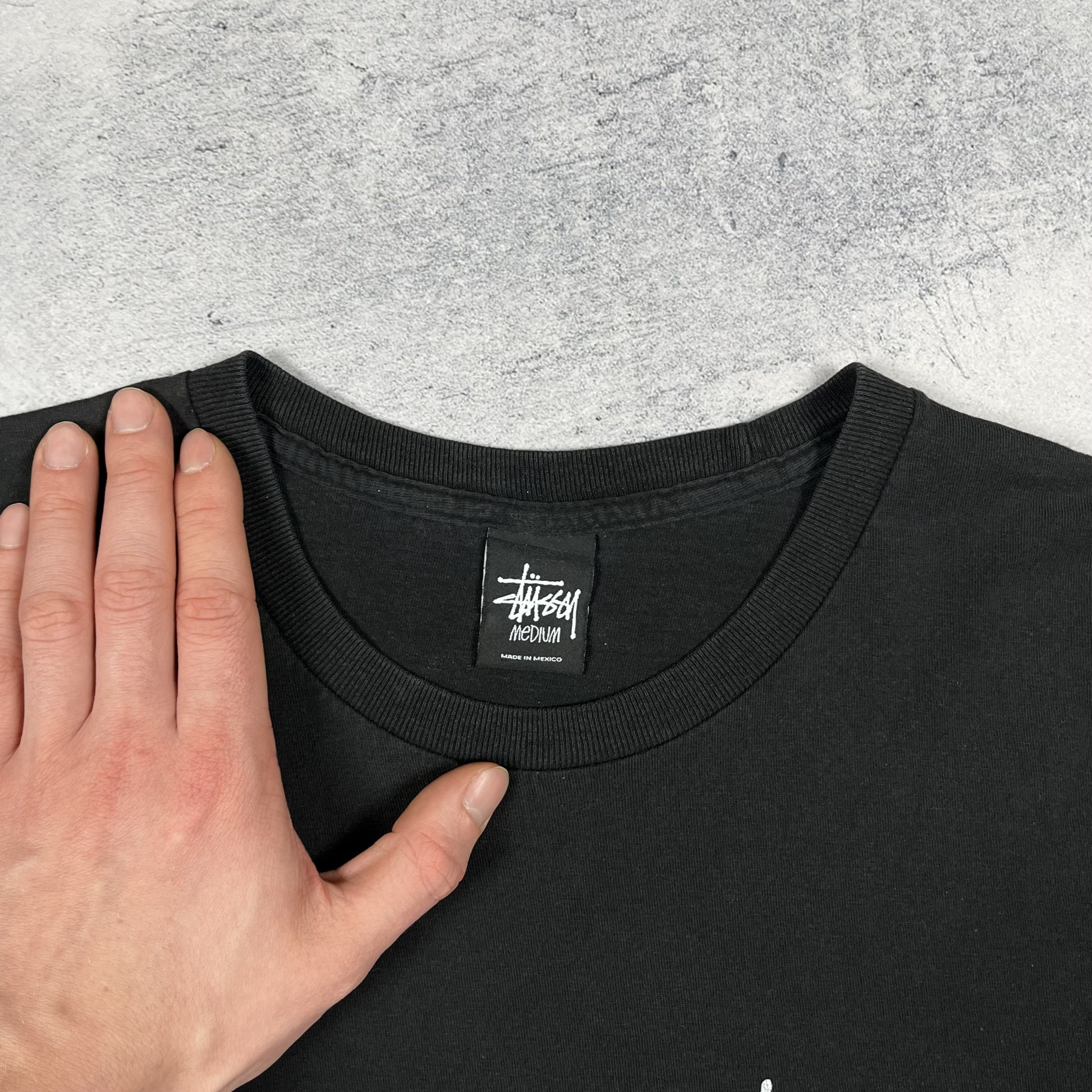 Stussy Vintage Stussy Graffiti Big Logo T Shirt 00’s Size US M / EU 48-50 / 2 - 11 Thumbnail