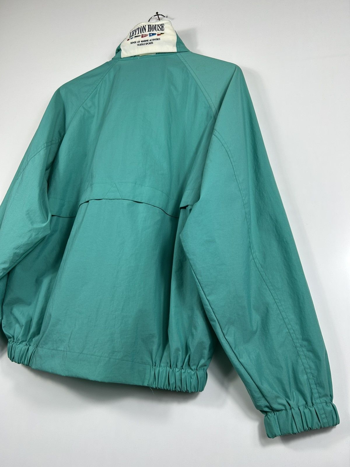 Versus × Vintage ⚡️Vintage Leyton House Zipper Bomber Jacket Size US L / EU 52-54 / 3 - 15 Thumbnail