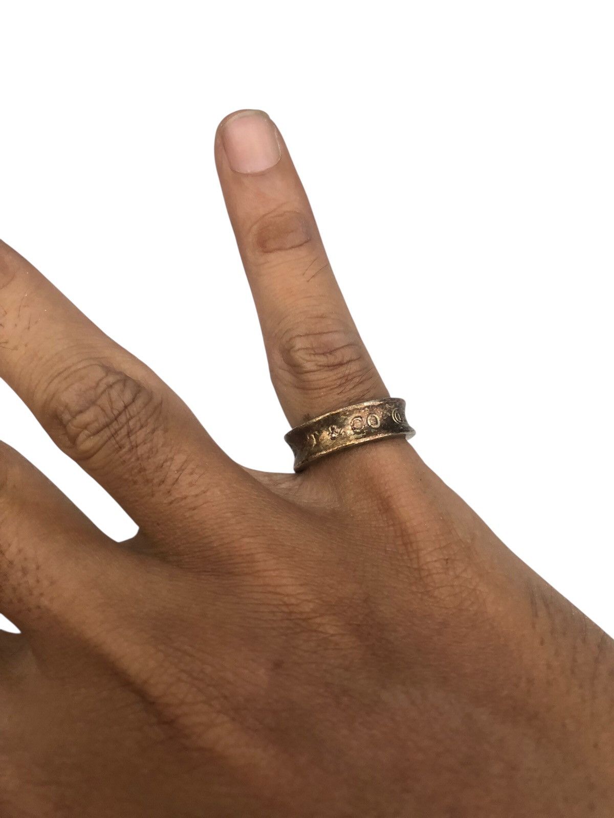Tiffany & Co. 🔥Authentic 1997 TIFFANY & Co Ring 1837 925 Sterling Silver Size ONE SIZE - 1 Thumbnail