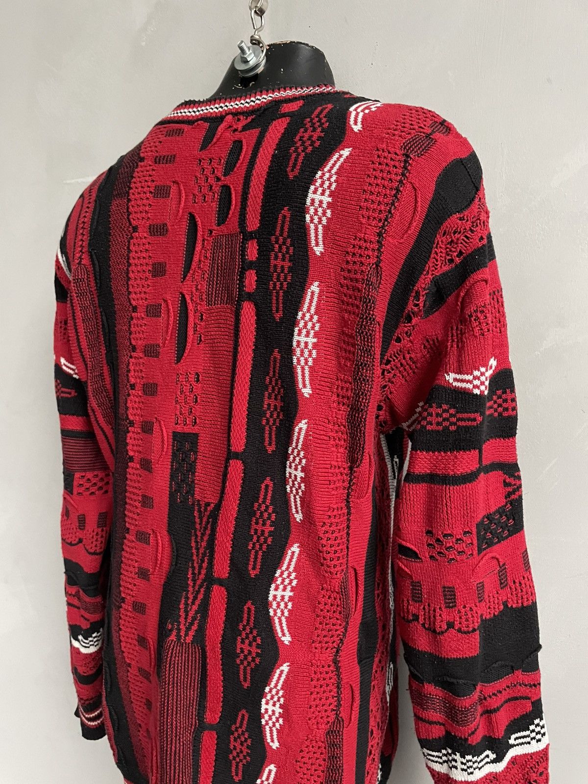 Carlo Colucci Rare cable knitted Australian coogi style sweater y2k Size US M / EU 48-50 / 2 - 9 Thumbnail