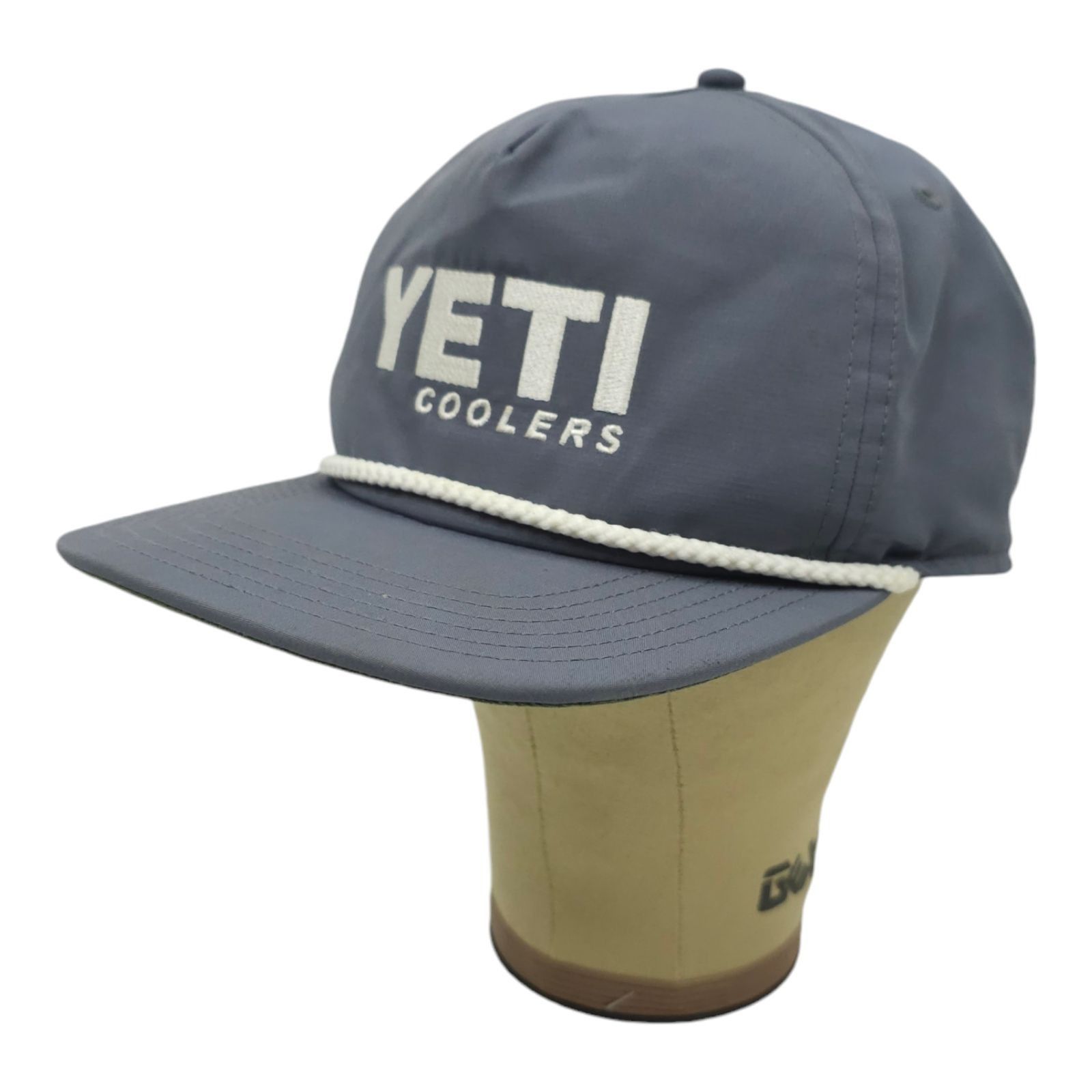 Yeti Yeti Coolers Rope Braid Embroidered Logo Gray Snapback Cap Size ONE SIZE - 2 Thumbnail
