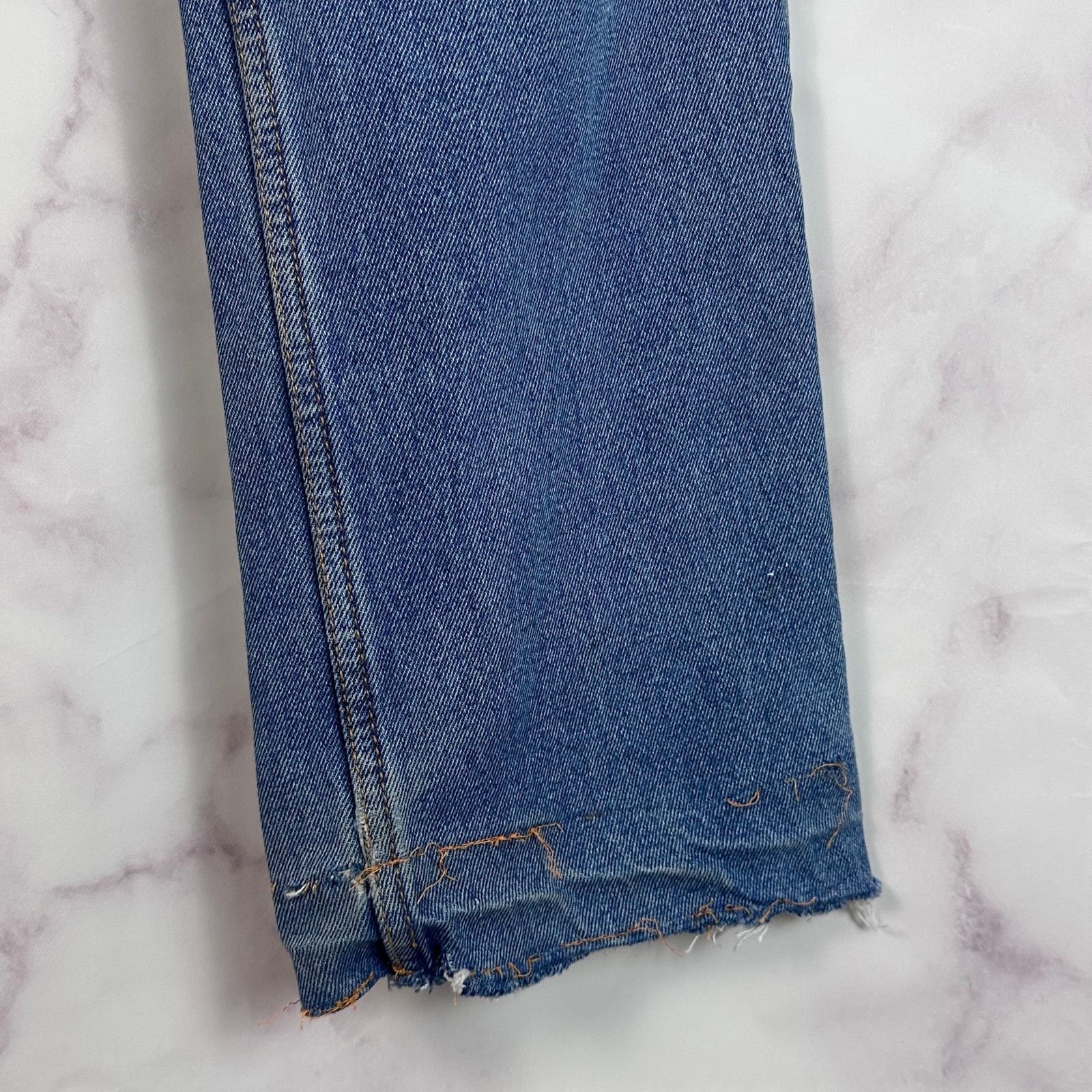 Yeezy Free Hoover Orange Tab Denim Size US 33 - 5 Thumbnail