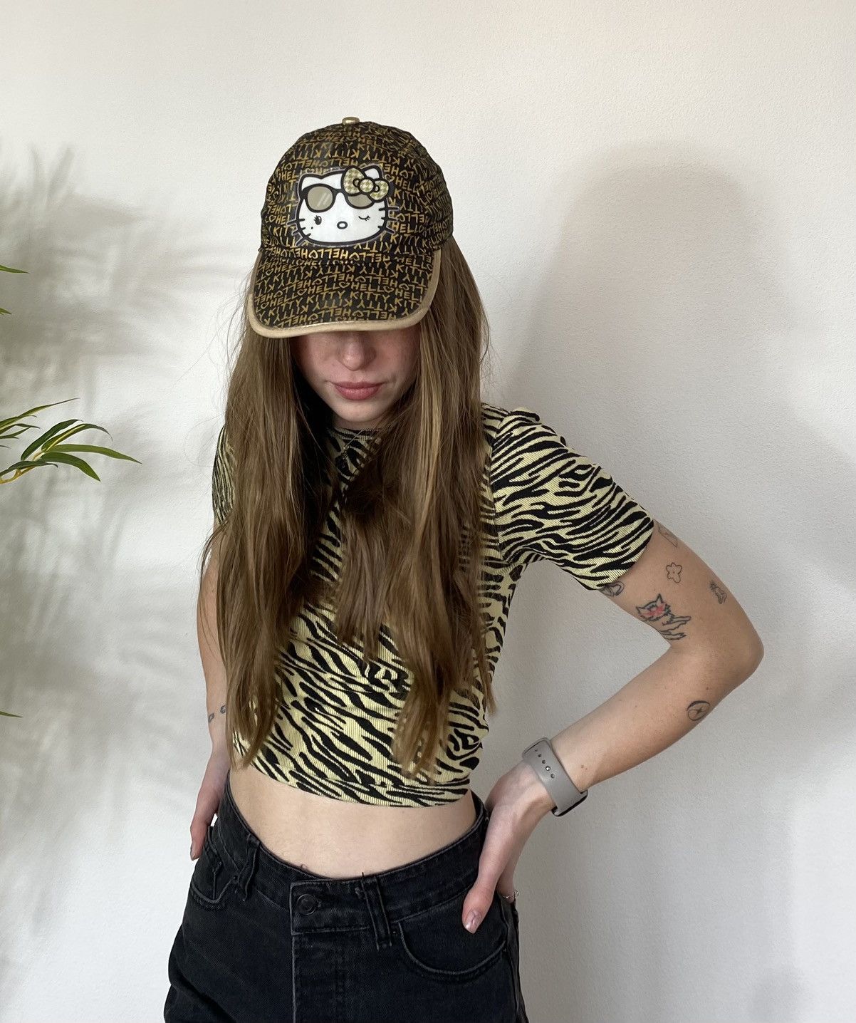 Cartoon Network CUTE HELLO KITTY CAP Size ONE SIZE - 2 Thumbnail