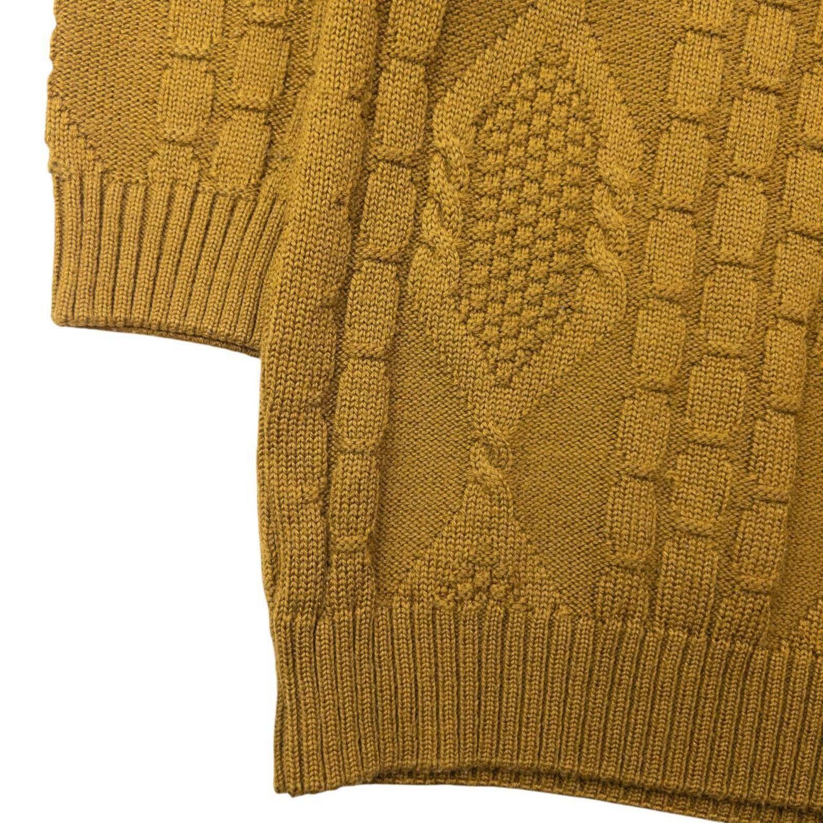Burberry Vintage 90s Burberry Embroidered Cable Knit Jumper Size M Size US M / EU 48-50 / 2 - 6 Thumbnail