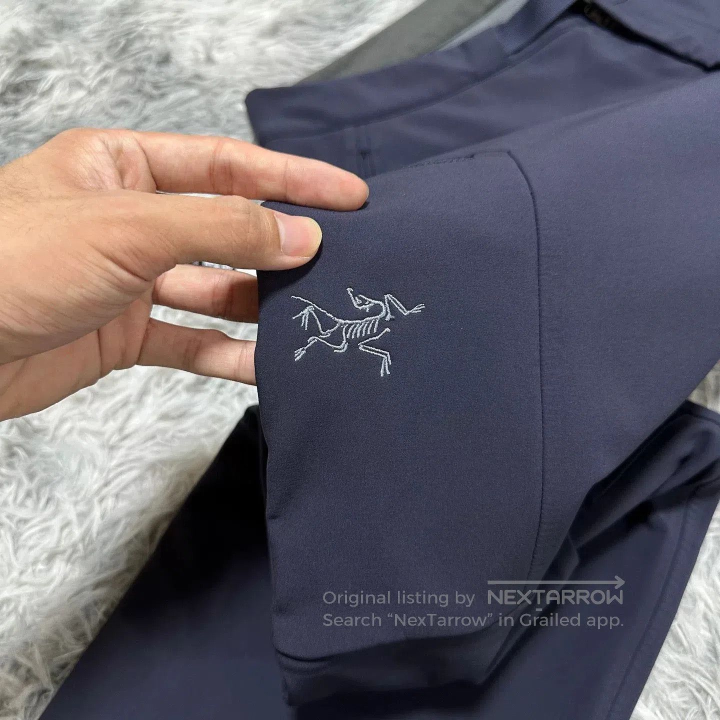 Arc'teryx Arcteryx Gamma MX Softshell Pants Black Blue. Size US 34 / EU 50 - 3 Thumbnail