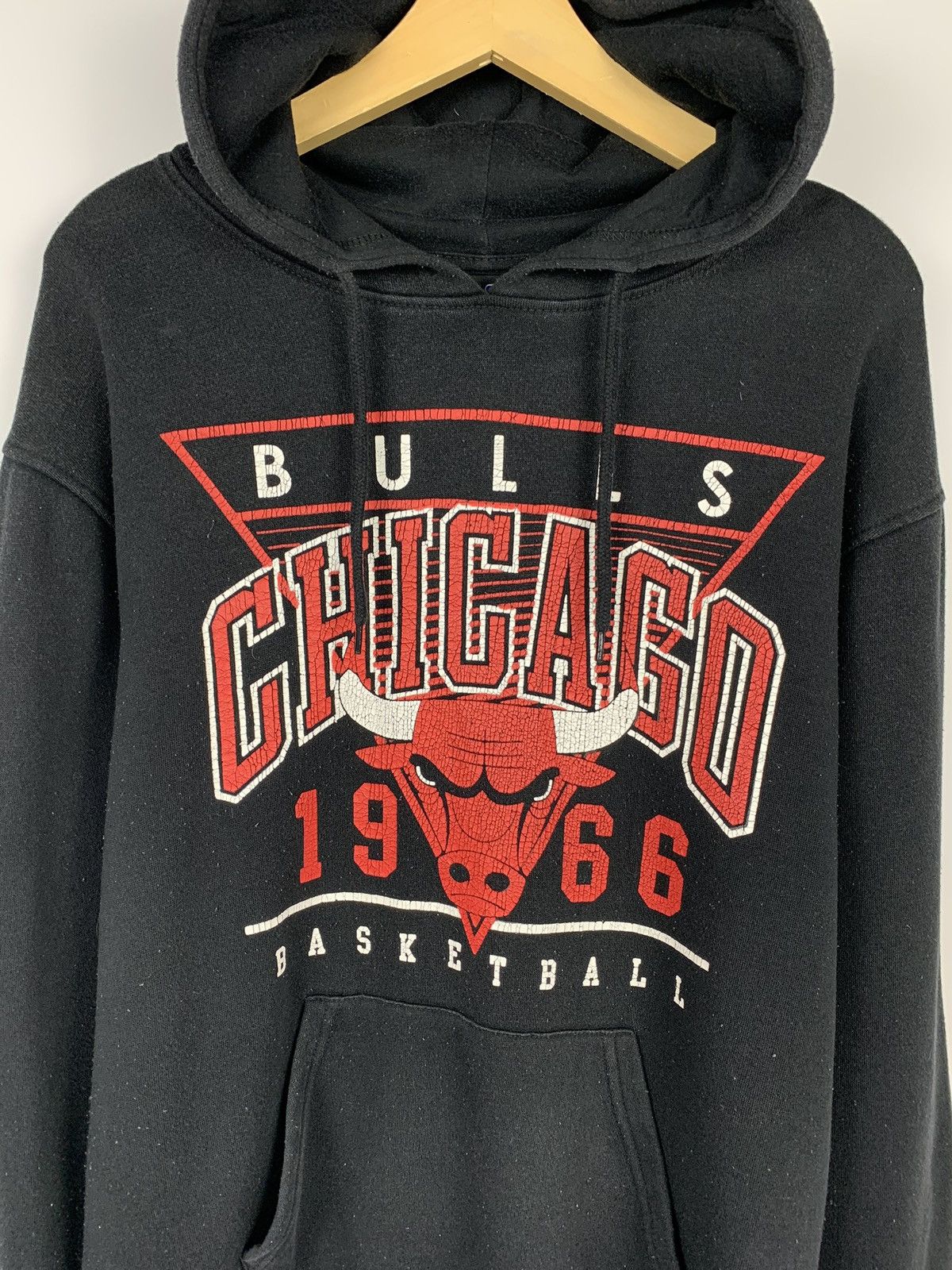 NBA Chicago Bulls NBA Hoodie Basketball UNK Size M Y2K Black Size US M / EU 48-50 / 2 - 4 Thumbnail