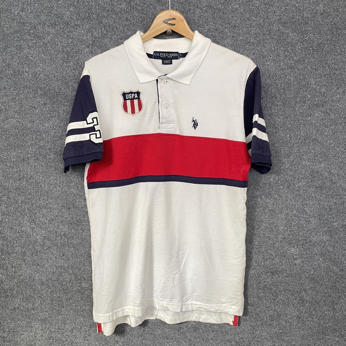 U.S. Polo Assn. Vintage USPA Polo T Shirt Size US L / EU 52-54 / 3 - 1 Thumbnail