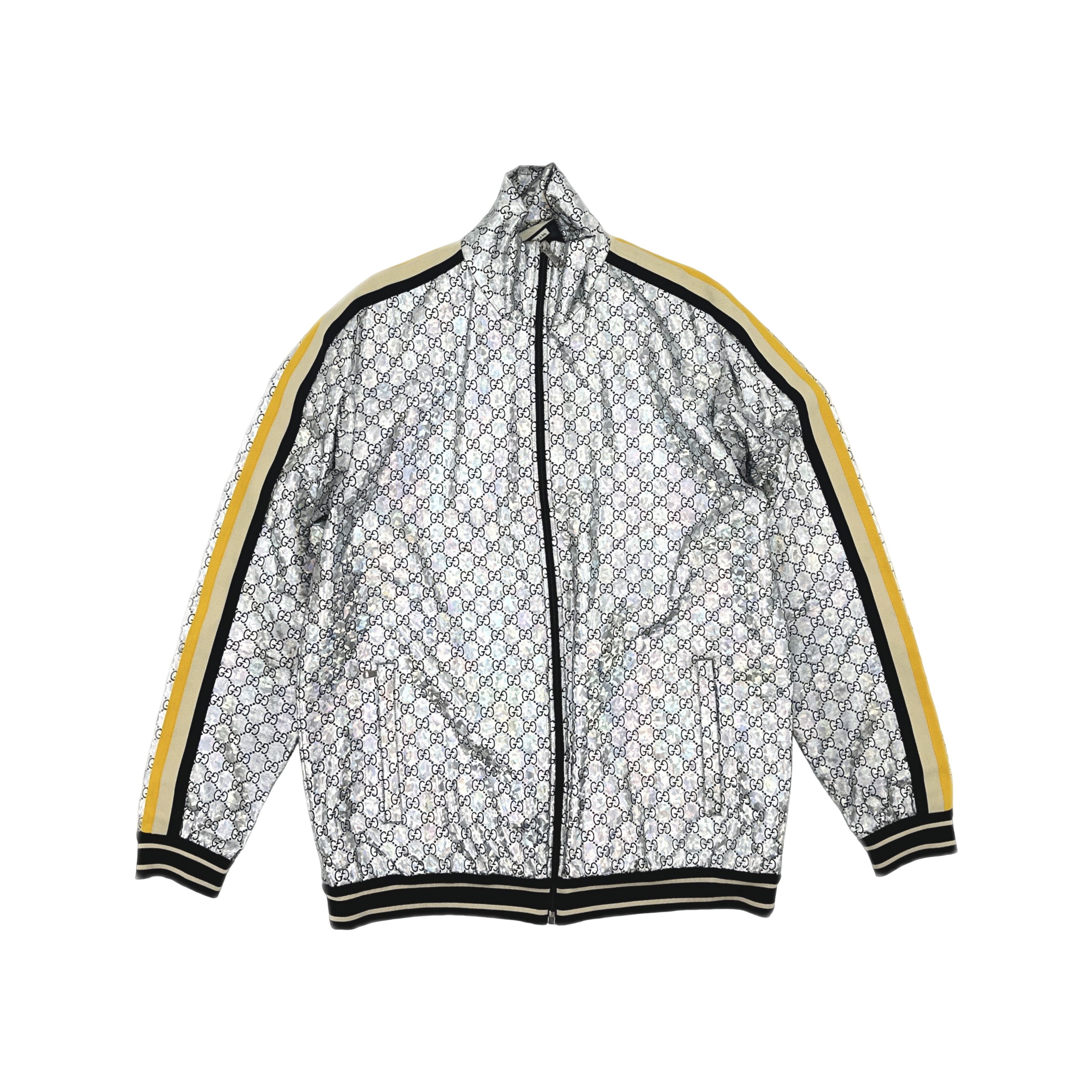 Gucci Gucci GG Laminated Nylon Track Jacket XS Size US XS / EU 42 / 0 - 1 Thumbnail