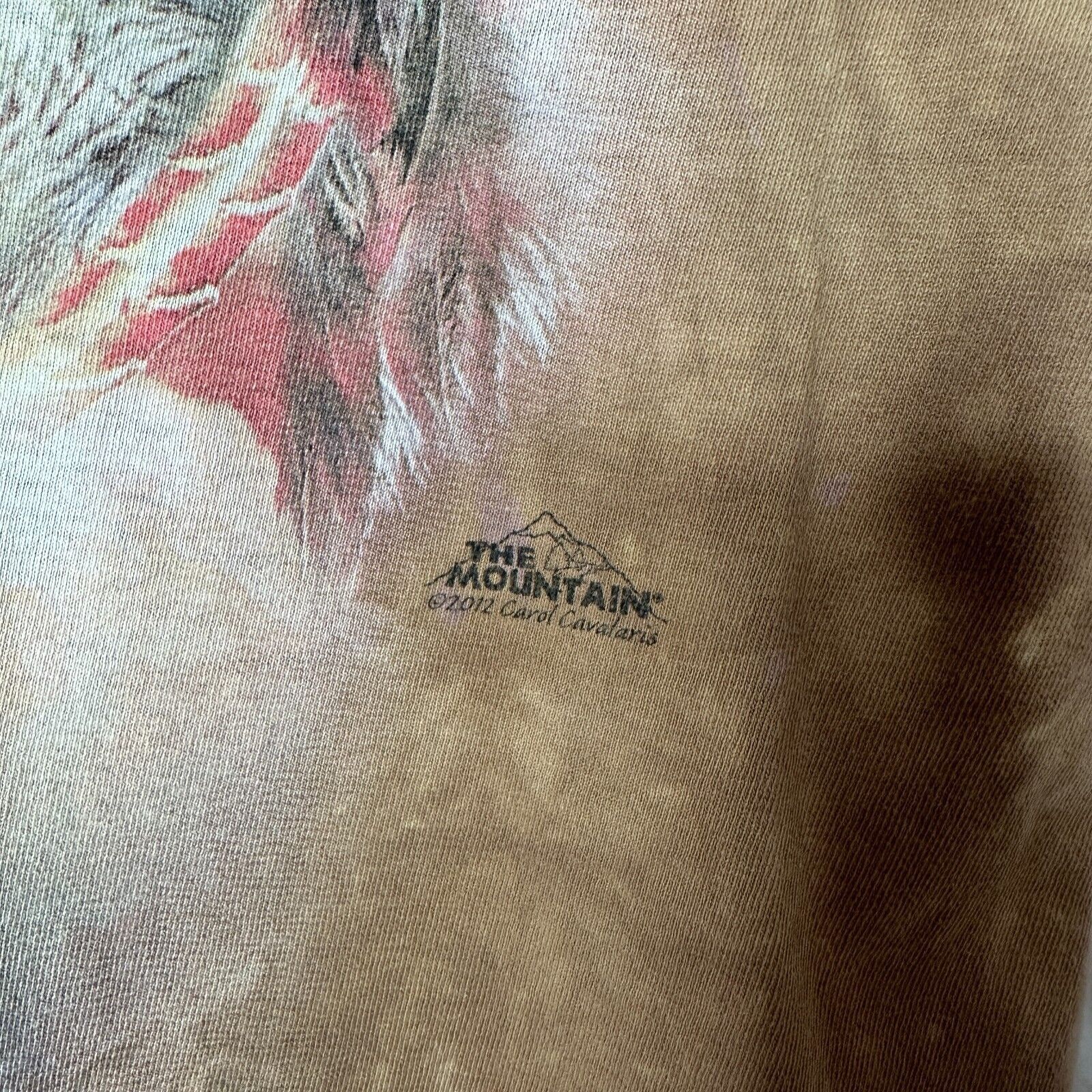The Mountain The Mountain Wolves USA Dream Catcher Brown Tie Dye Tee Med Size M / US 6-8 / IT 42-44 - 2 Thumbnail