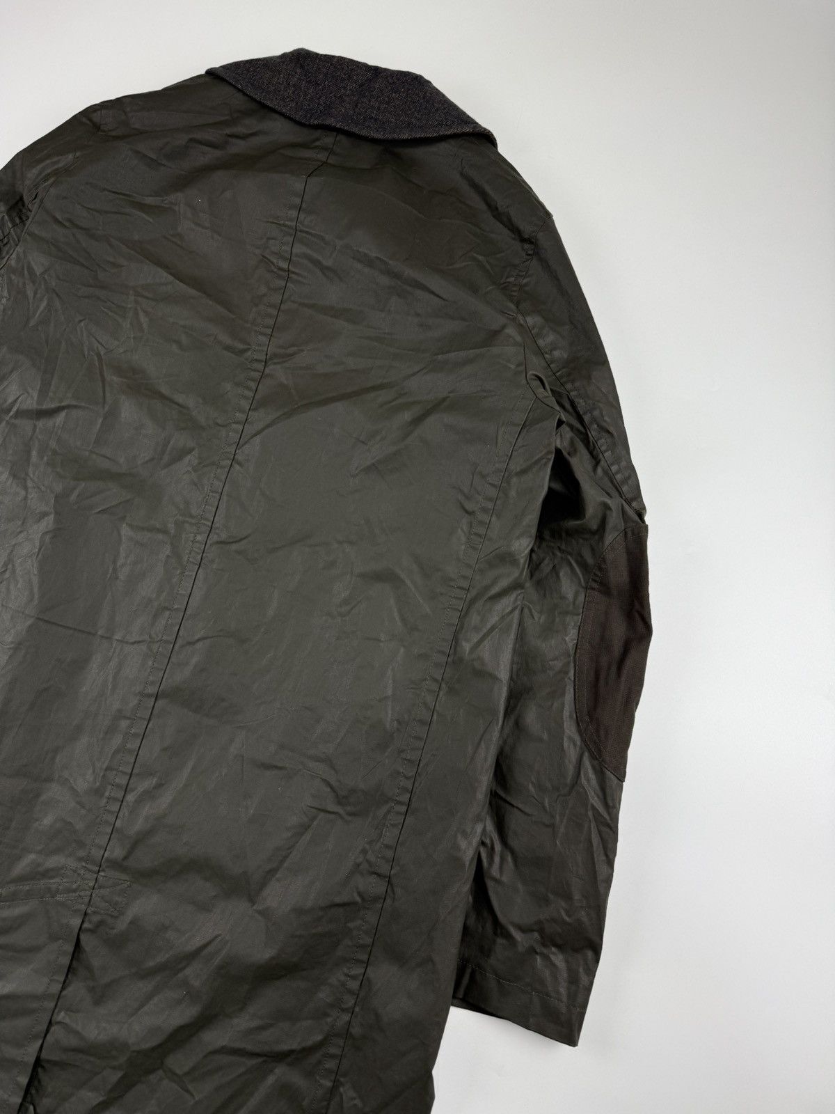 Junya Watanabe Junya Watanabe Hervier F/W’16 Elbow Patch Wax Coated Coat Size US S / EU 44-46 / 1 - 10 Thumbnail