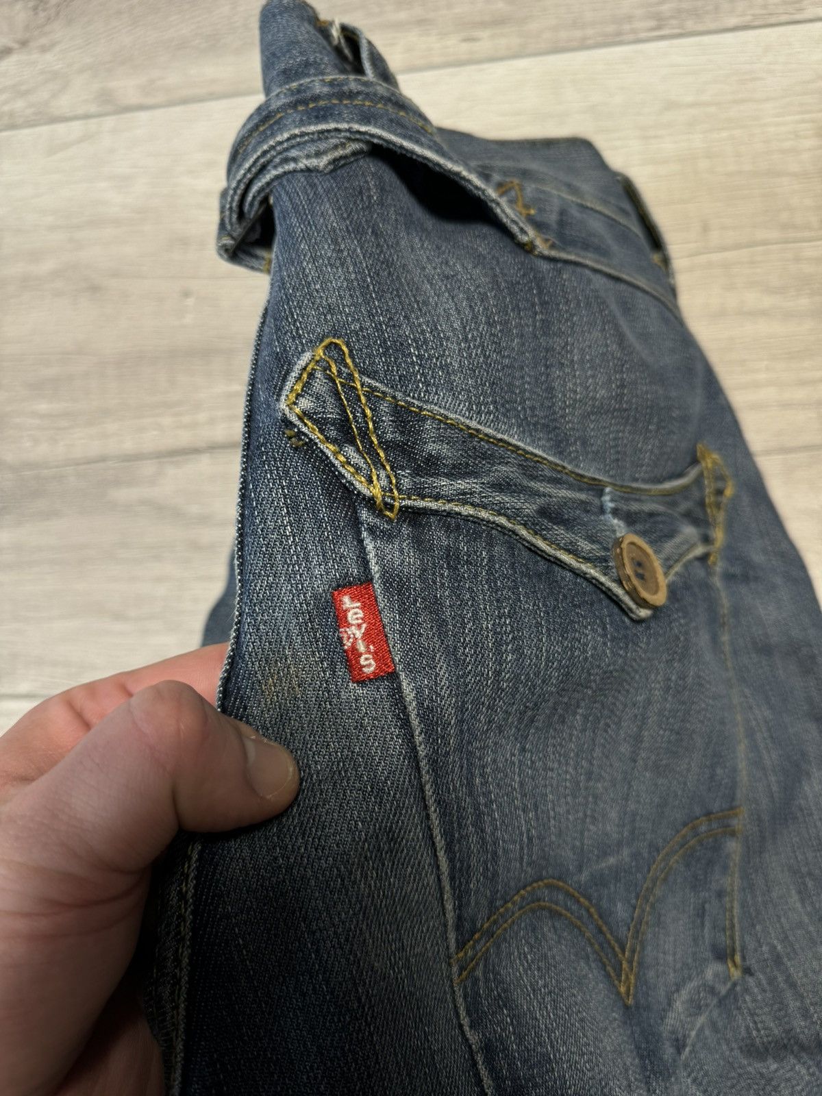Levi's Levi's Engineered Jeans - Navy Blue Denim Vintage Rare Size US 29 - 12 Thumbnail
