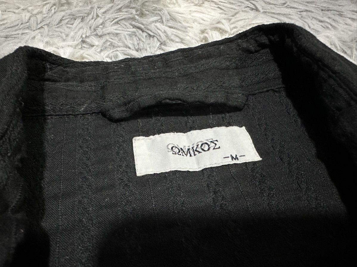 If Six Was Nine 🔥Sick Y2K Omkoe Frayed Striped Western Shirt Goth Punk Size US M / EU 48-50 / 2 - 8 Thumbnail