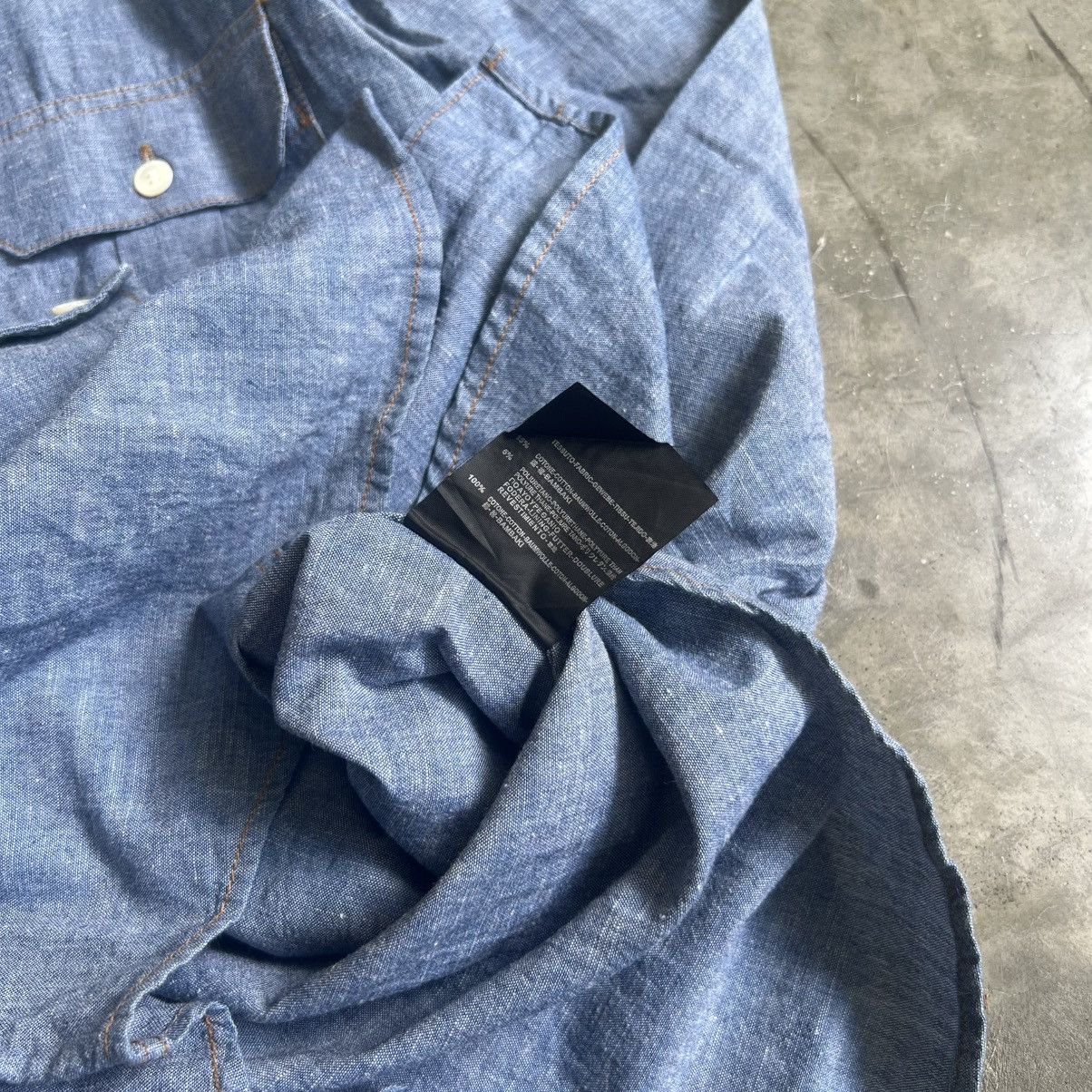 Saint Laurent Paris Saint Lurent Paris Long Sleeve Button up Shirt Size US M / EU 48-50 / 2 - 6 Thumbnail