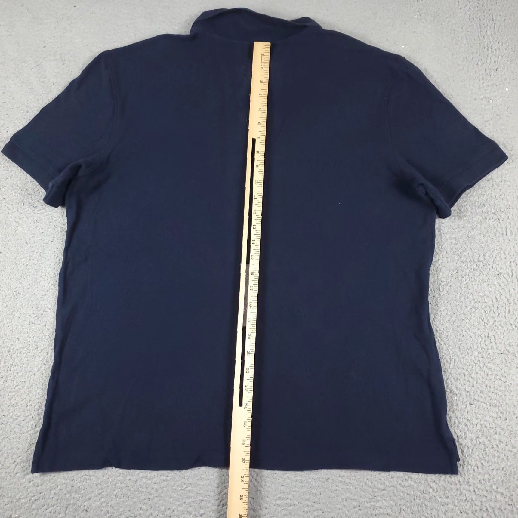 Nautica Nautica Polo Shirt Adult XL Blue Solid Short Sleeve Classic Mens Size US XL / EU 56 / 4 - 3 Thumbnail