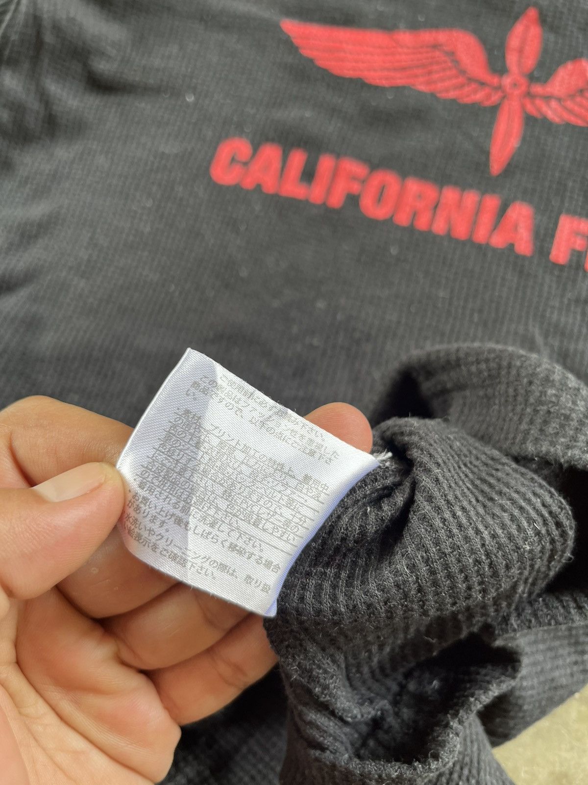 Japanese Brand ⚡️USAAF California Flyers Big Logo Long Sleeve Size M / US 6-8 / IT 42-44 - 6 Thumbnail