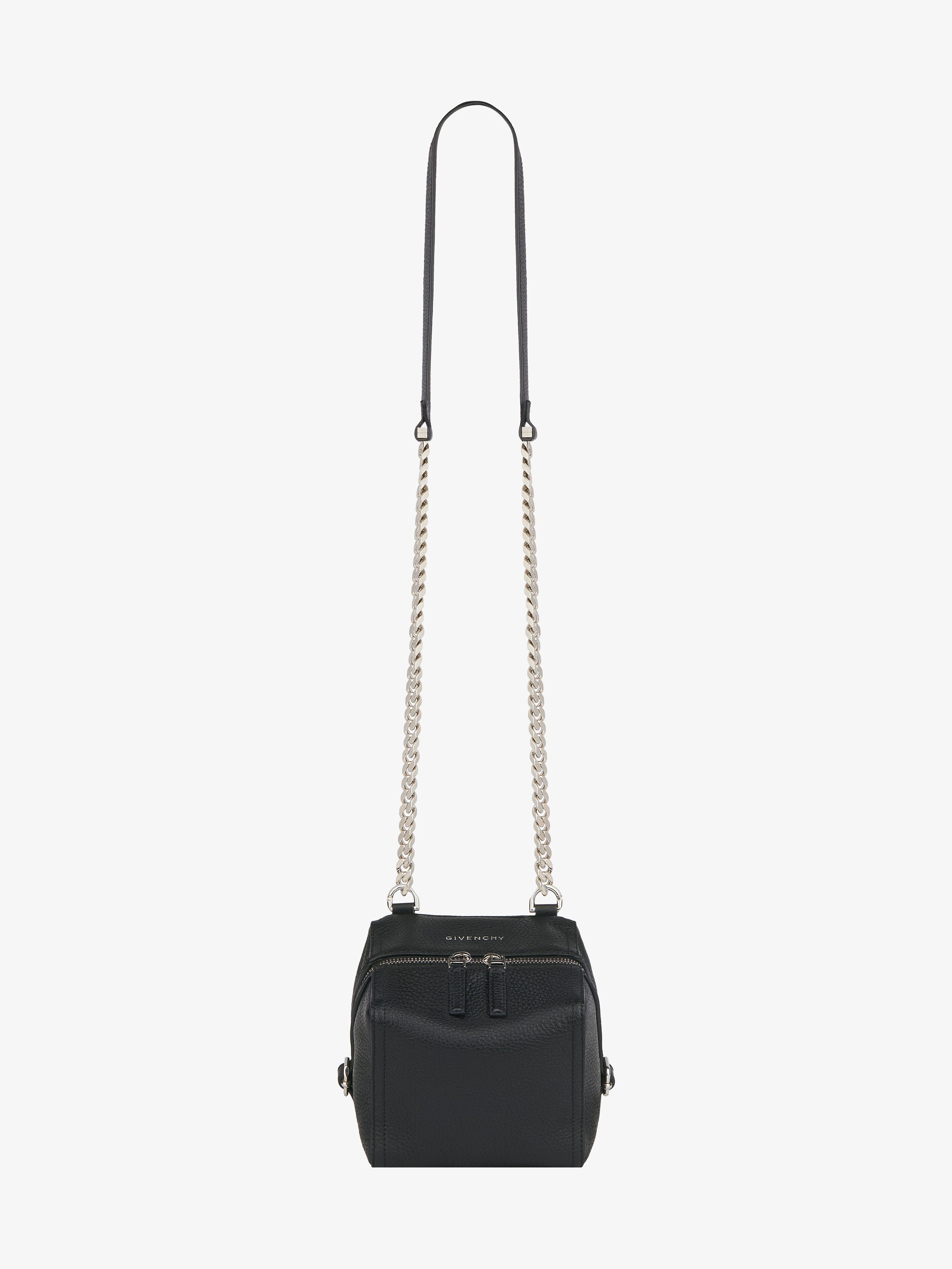 Givenchy o1w1db10925 Size: OS / Pandora Mini Chain Bag in Black Size ONE SIZE - 1 Thumbnail